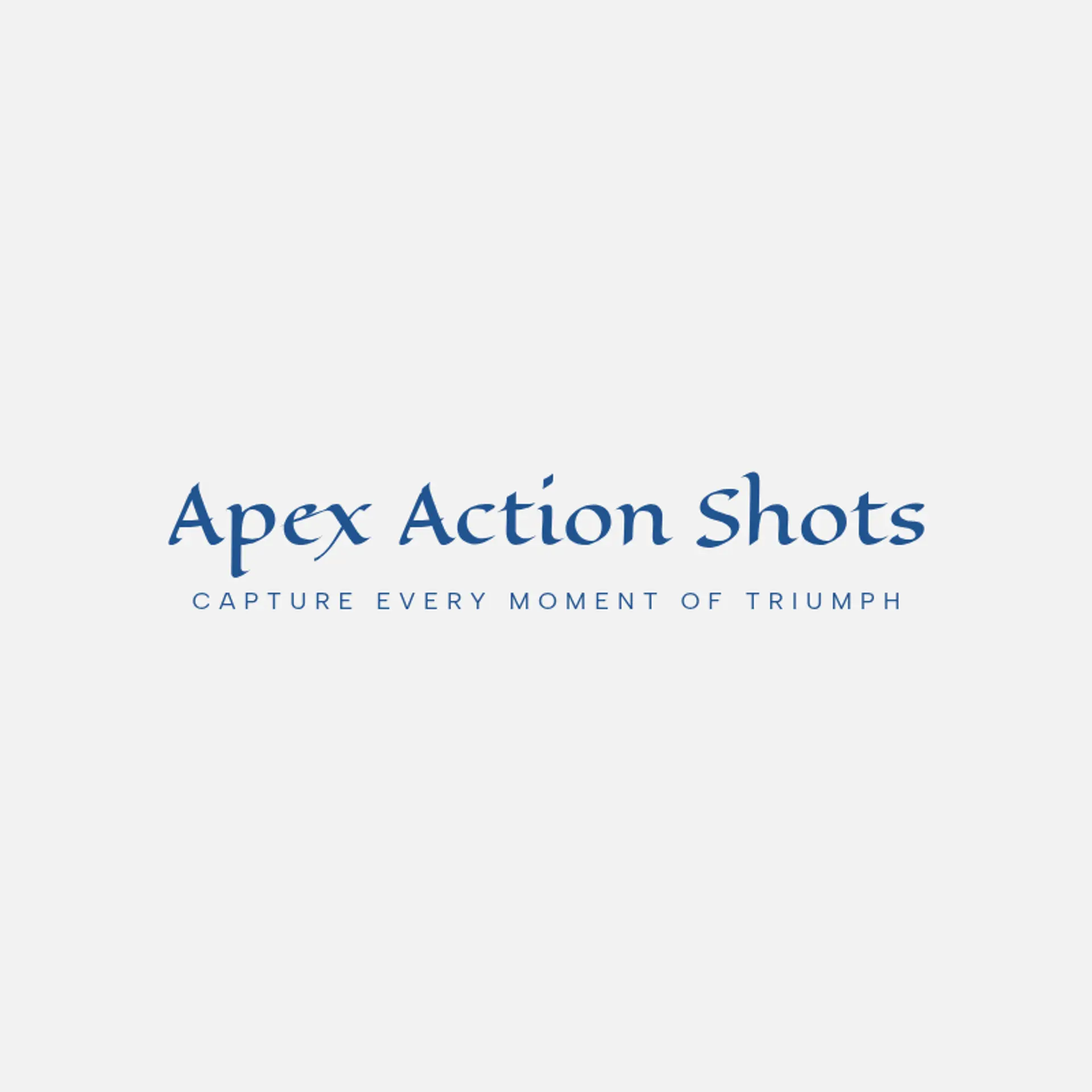 Peak Action Photography logo for sports photography