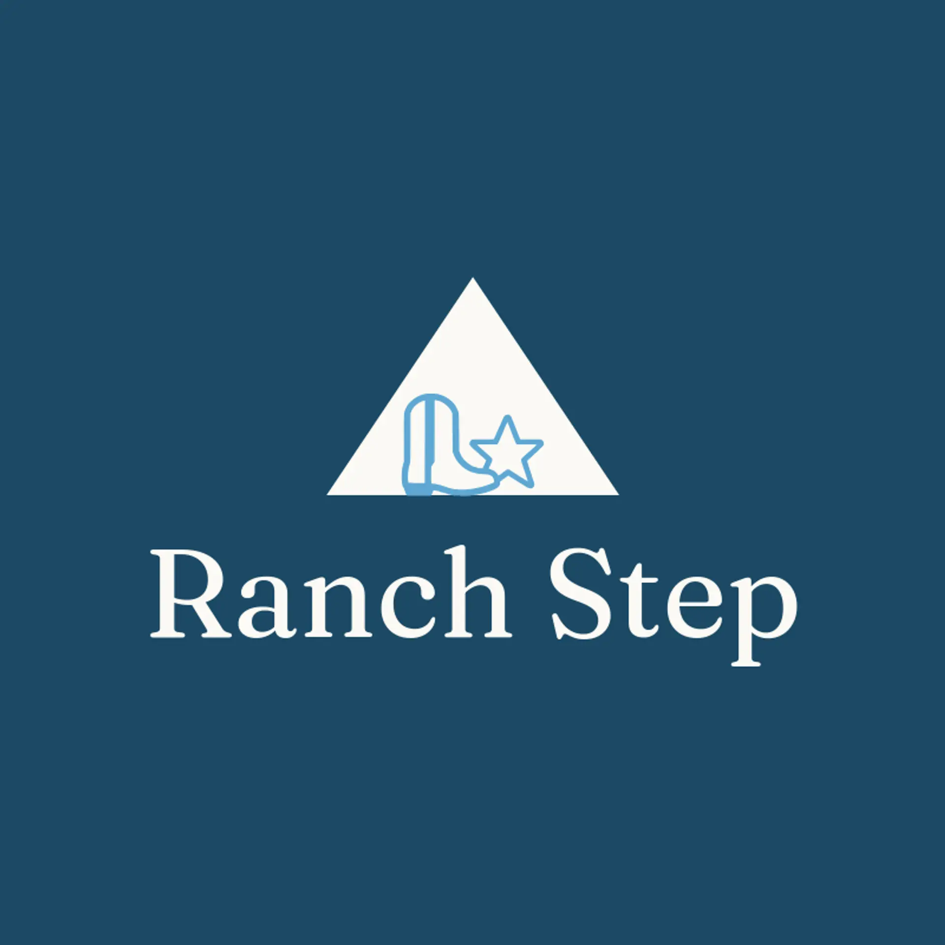 Ranch Step logo for cowboy