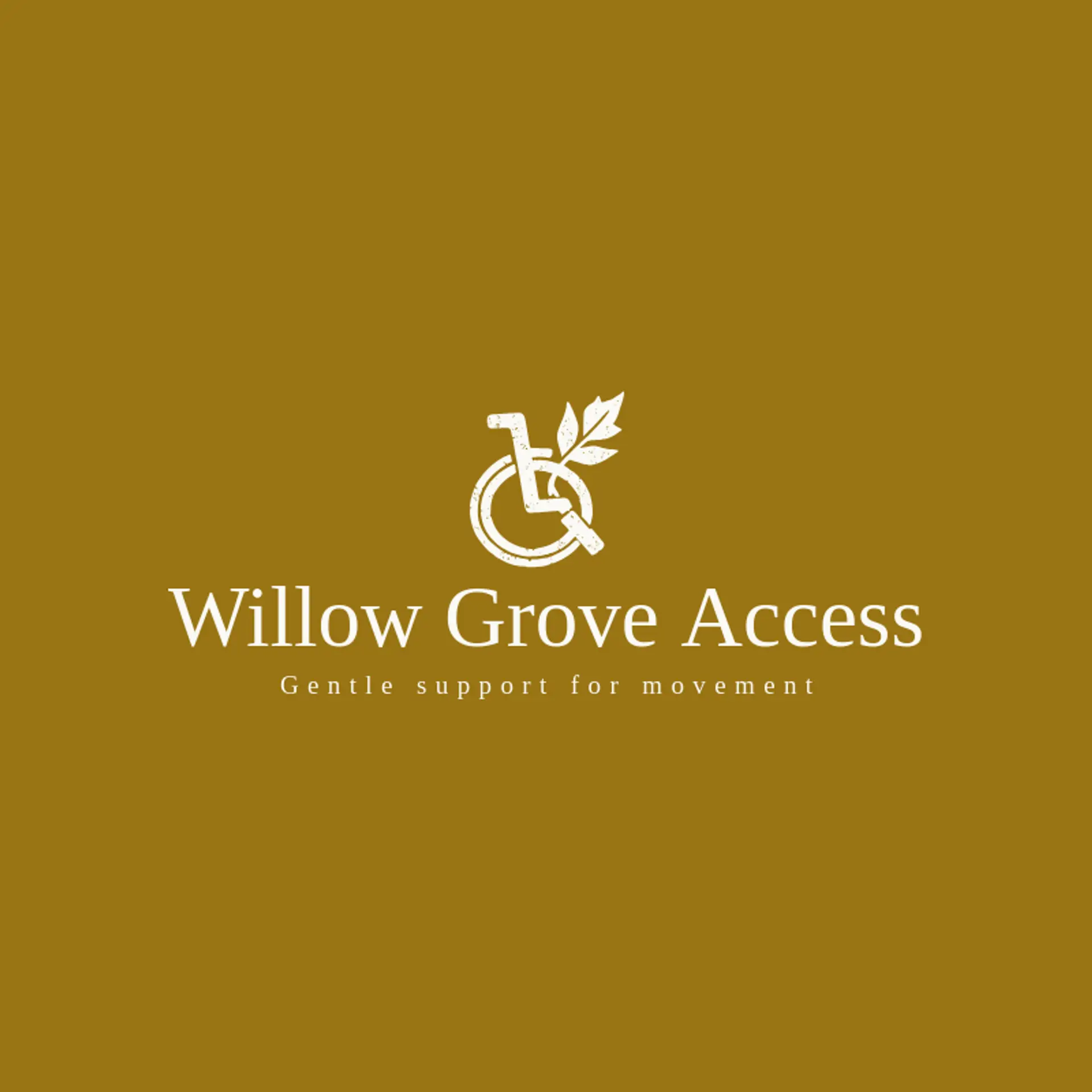 Willow Grove Access logo for wheelchair