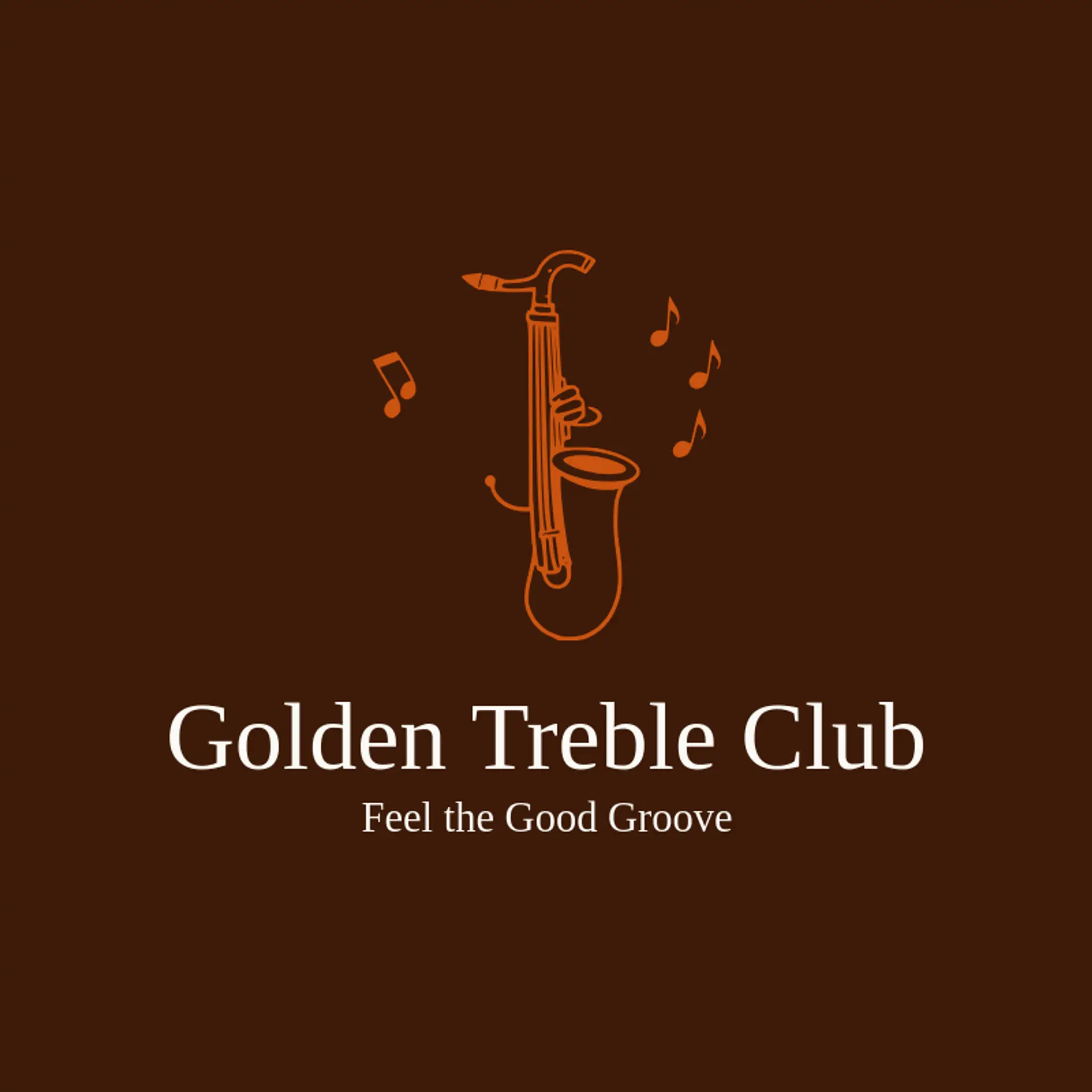 Golden Treble Club logo for jazz