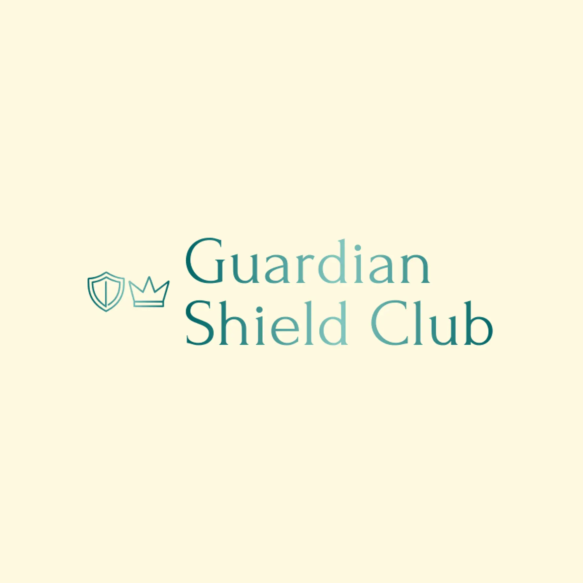 Guardian Shield Club logo for game