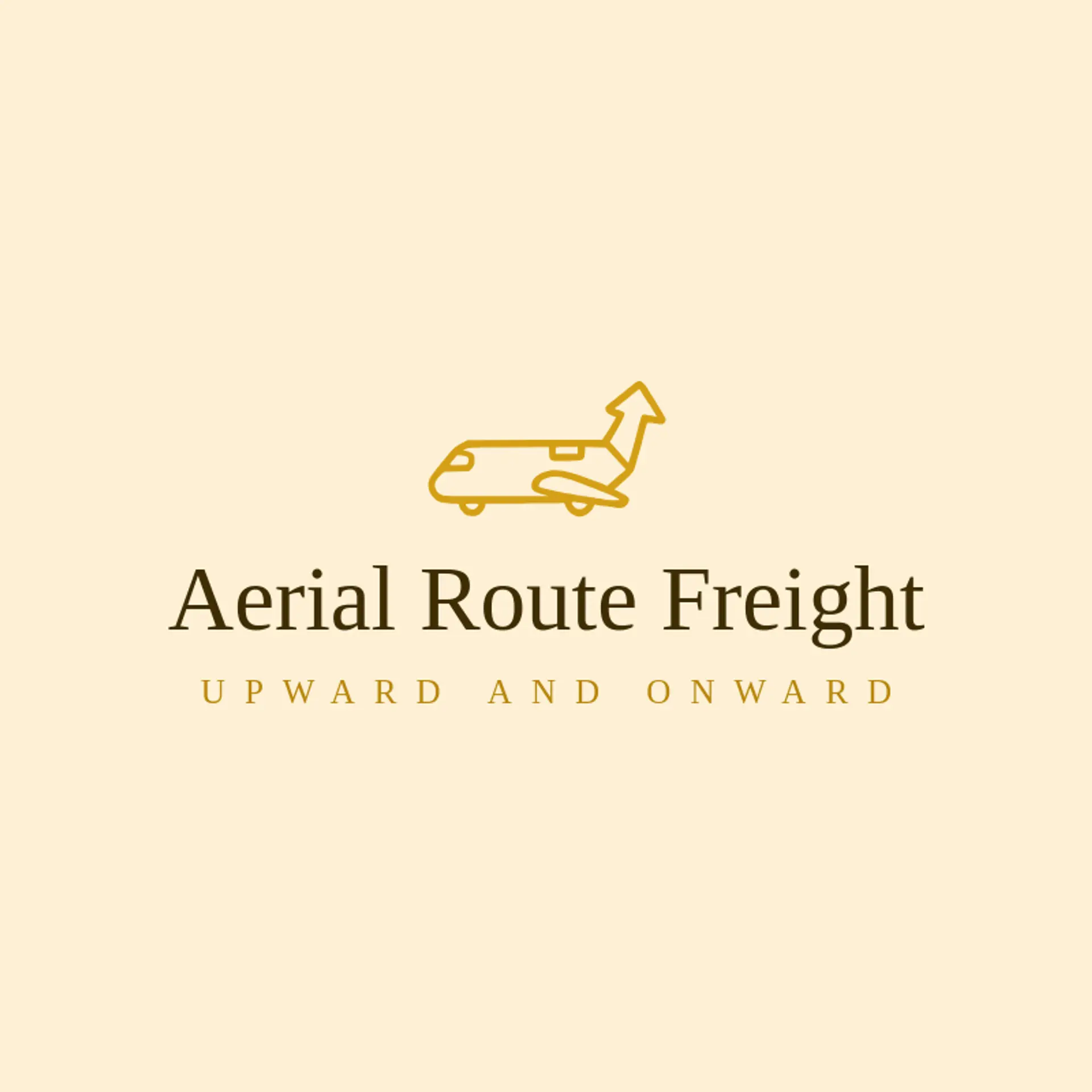 Aerial Route Freight logo for cargo