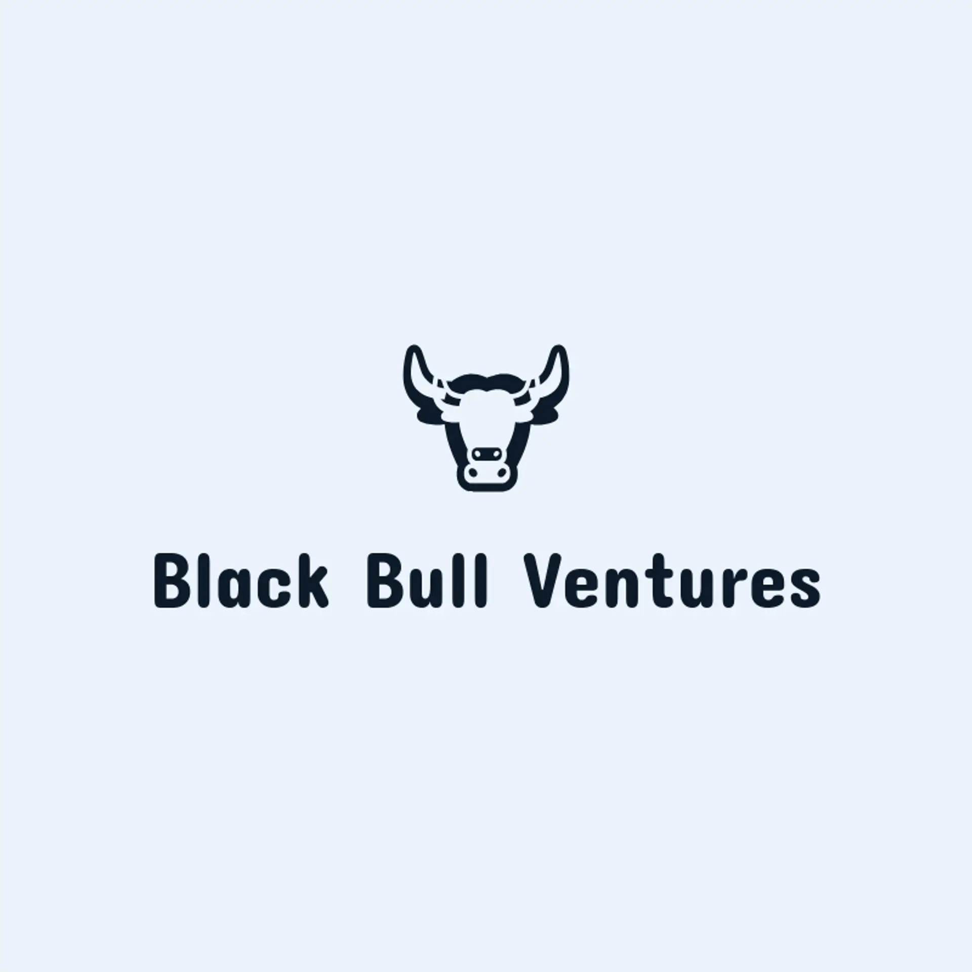 Black Bull Ventures logo for bull