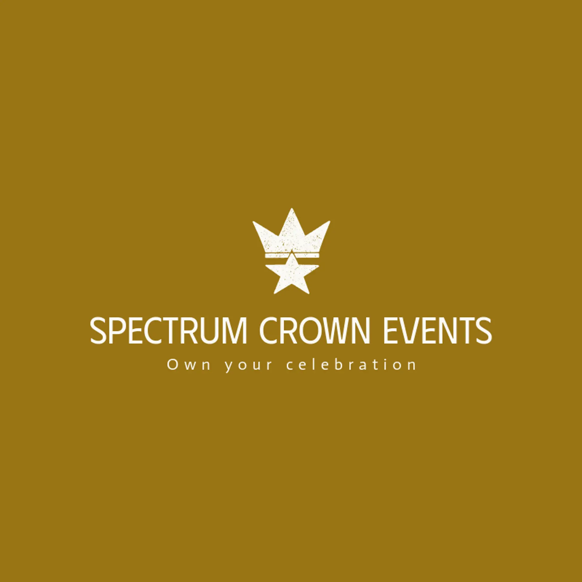Spectrum Crown Events logo for pride