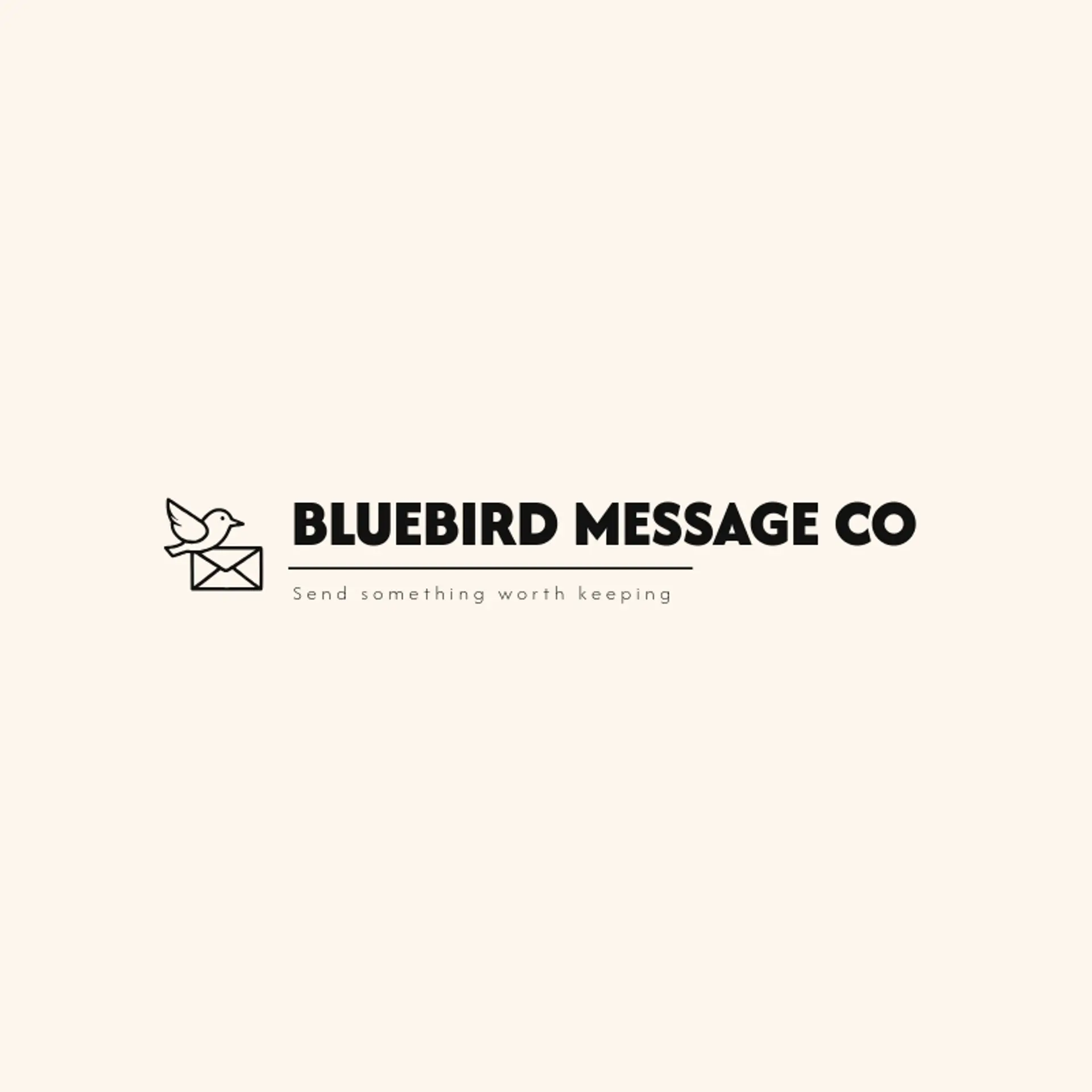 Bluebird Message Co logo for mail