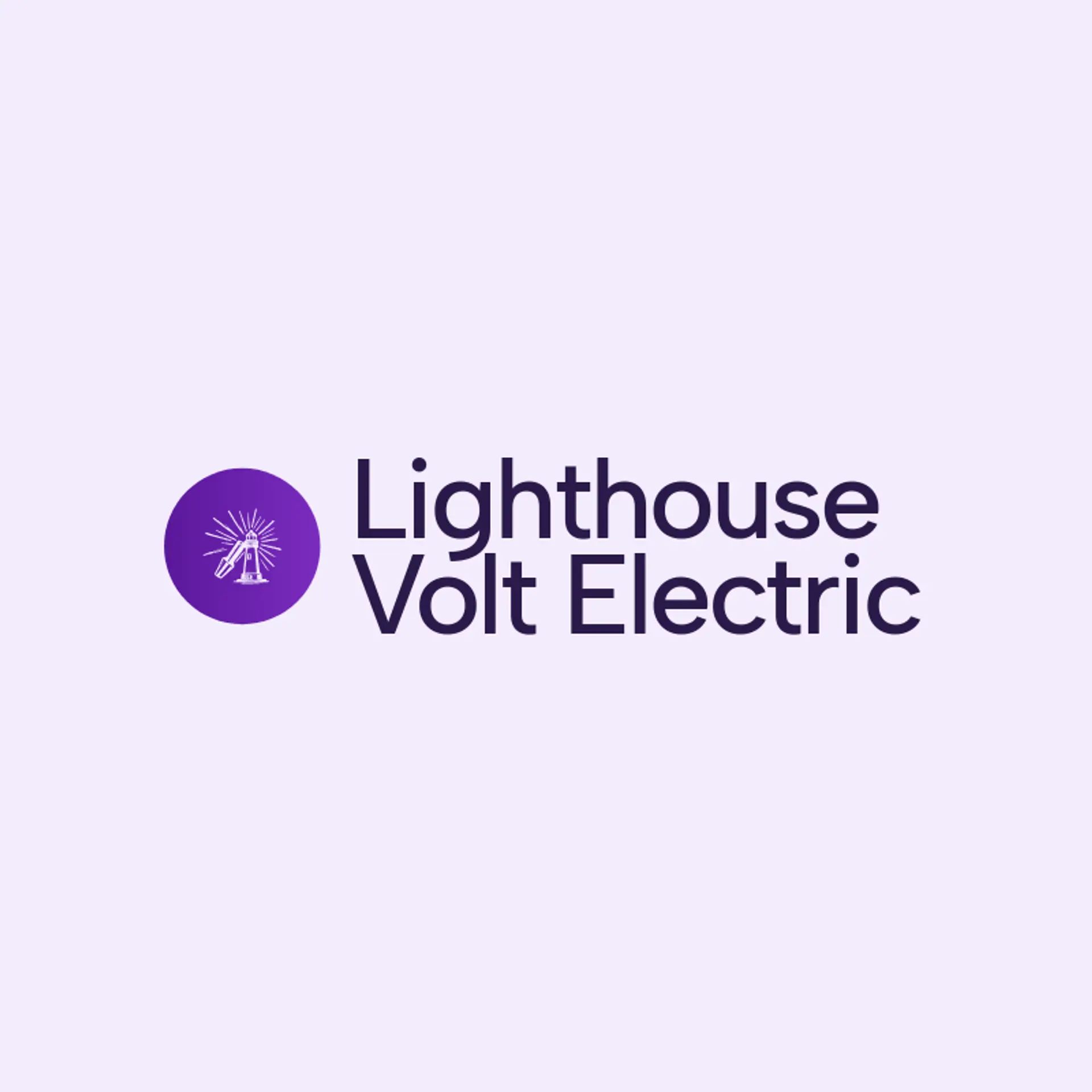 Lighthouse Volt Electric logo for electric
