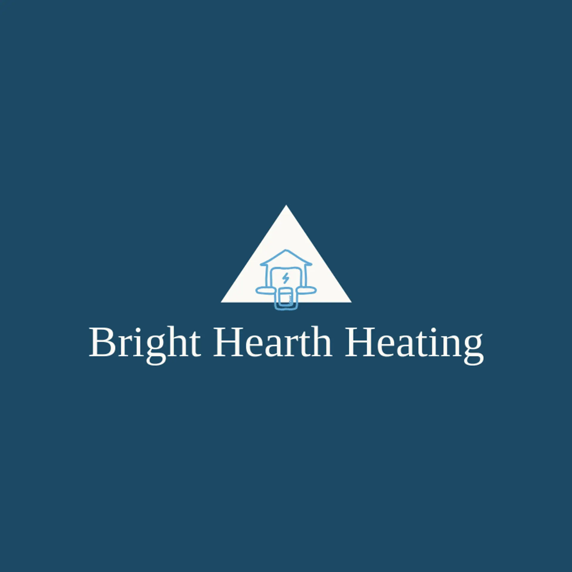 Bright Hearth Heating logo for heat