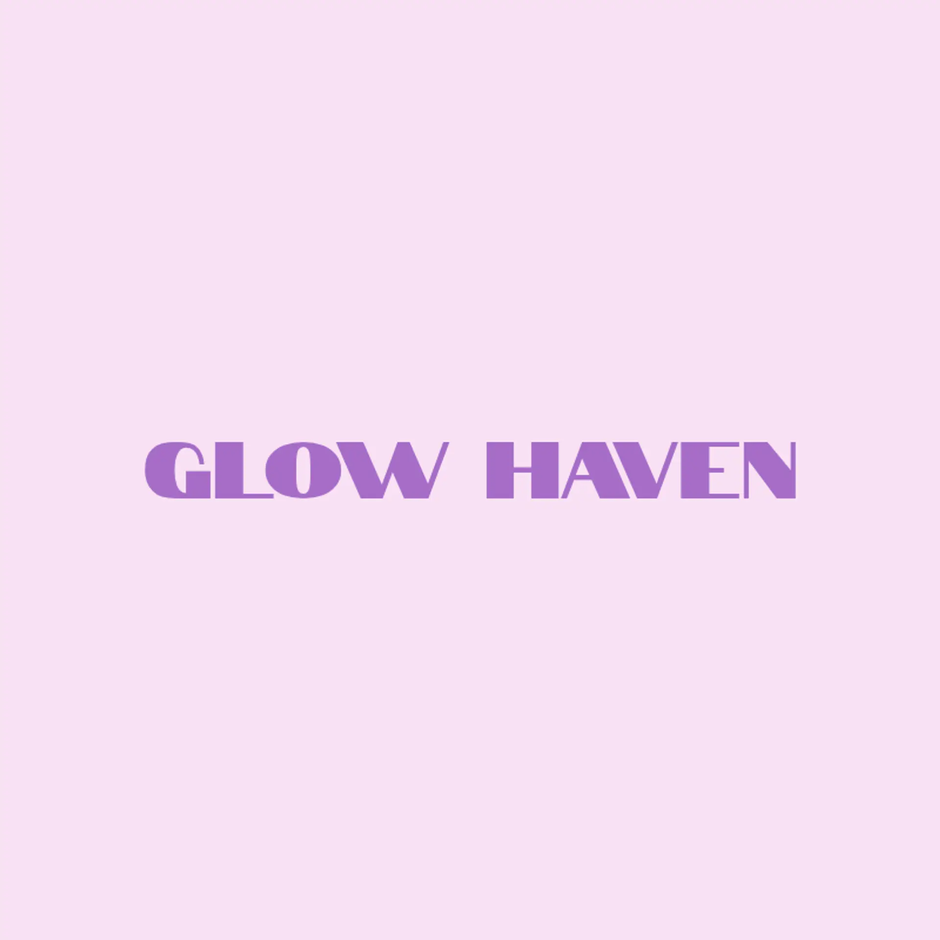 Glow Haven logo for beauty spa