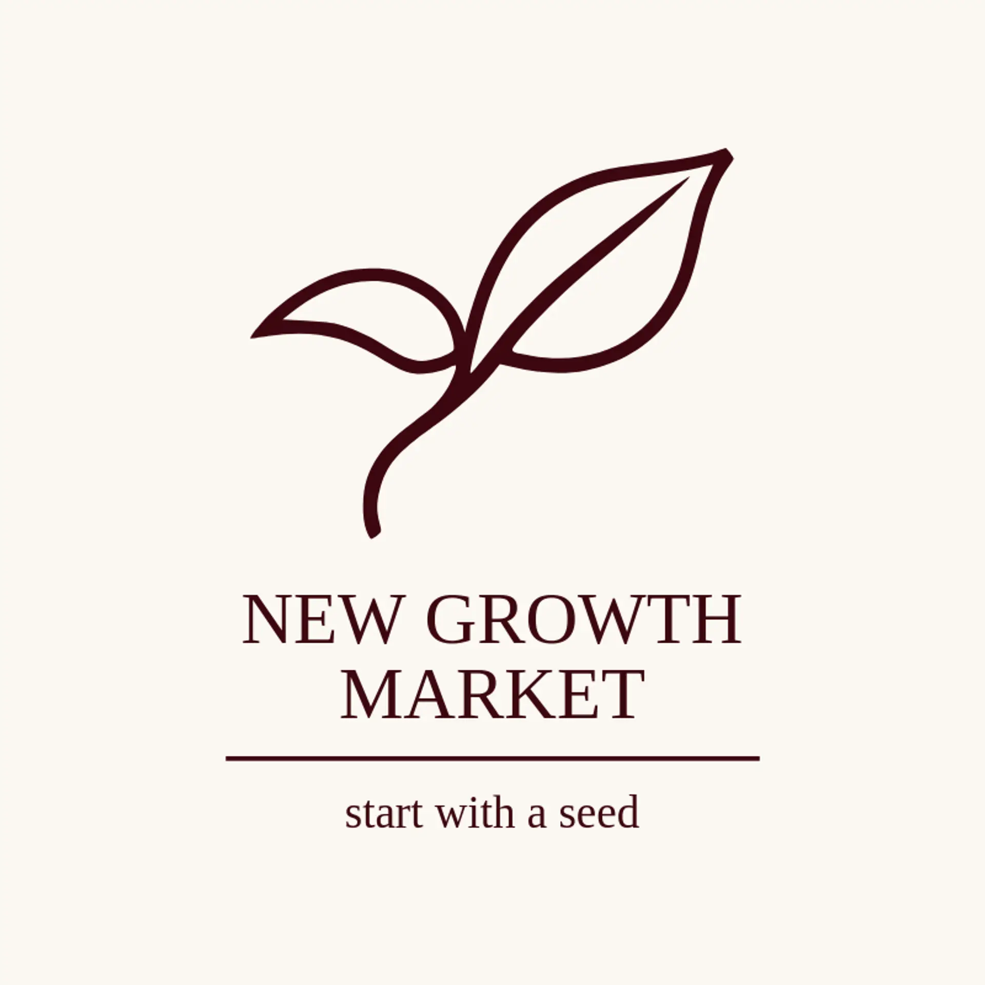 New Growth Market logo for sprout
