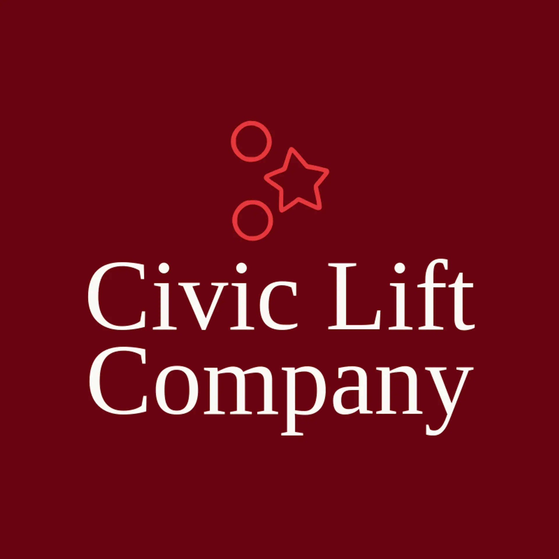 Civic Lift Company logo for elevator