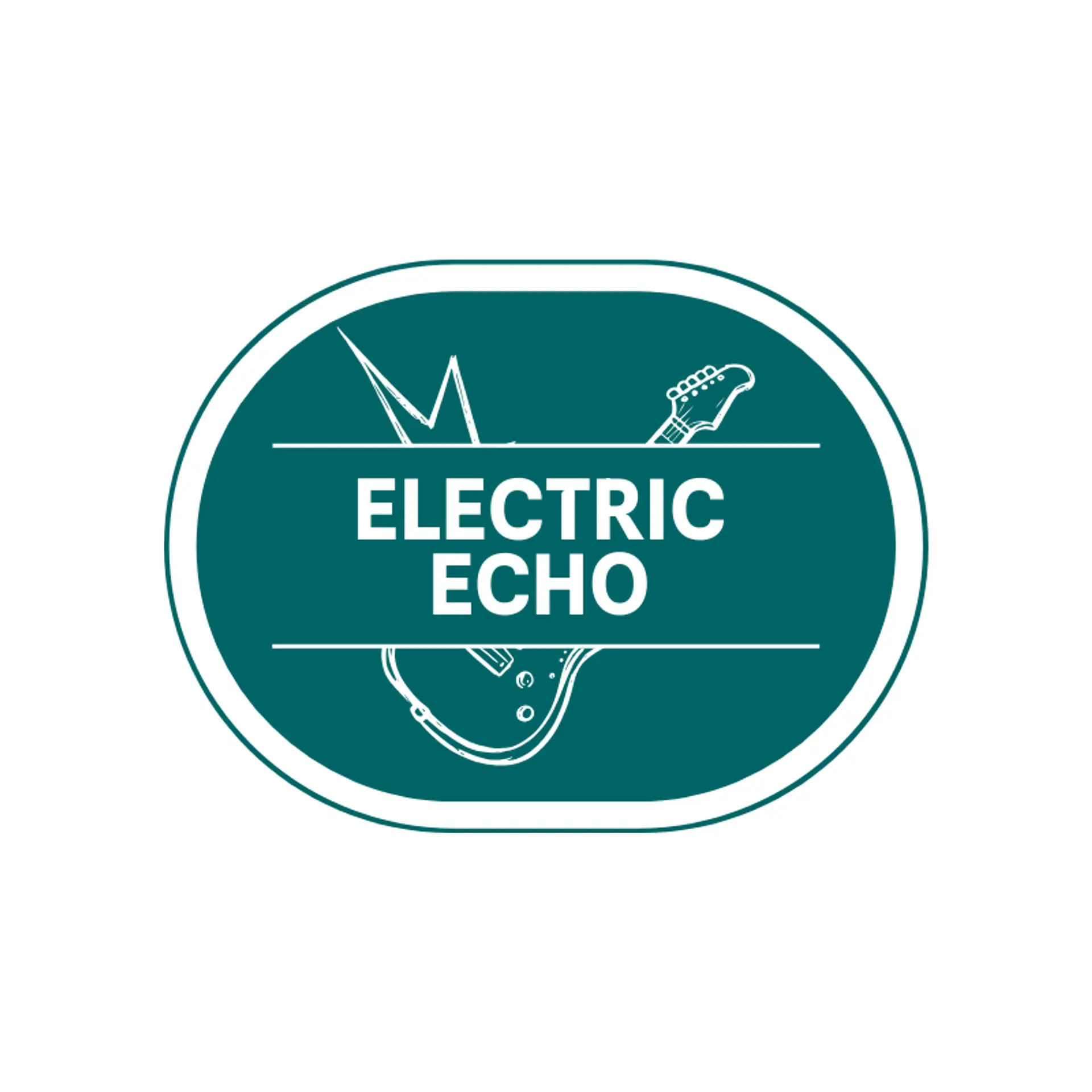 Electric Echo logo for guitar