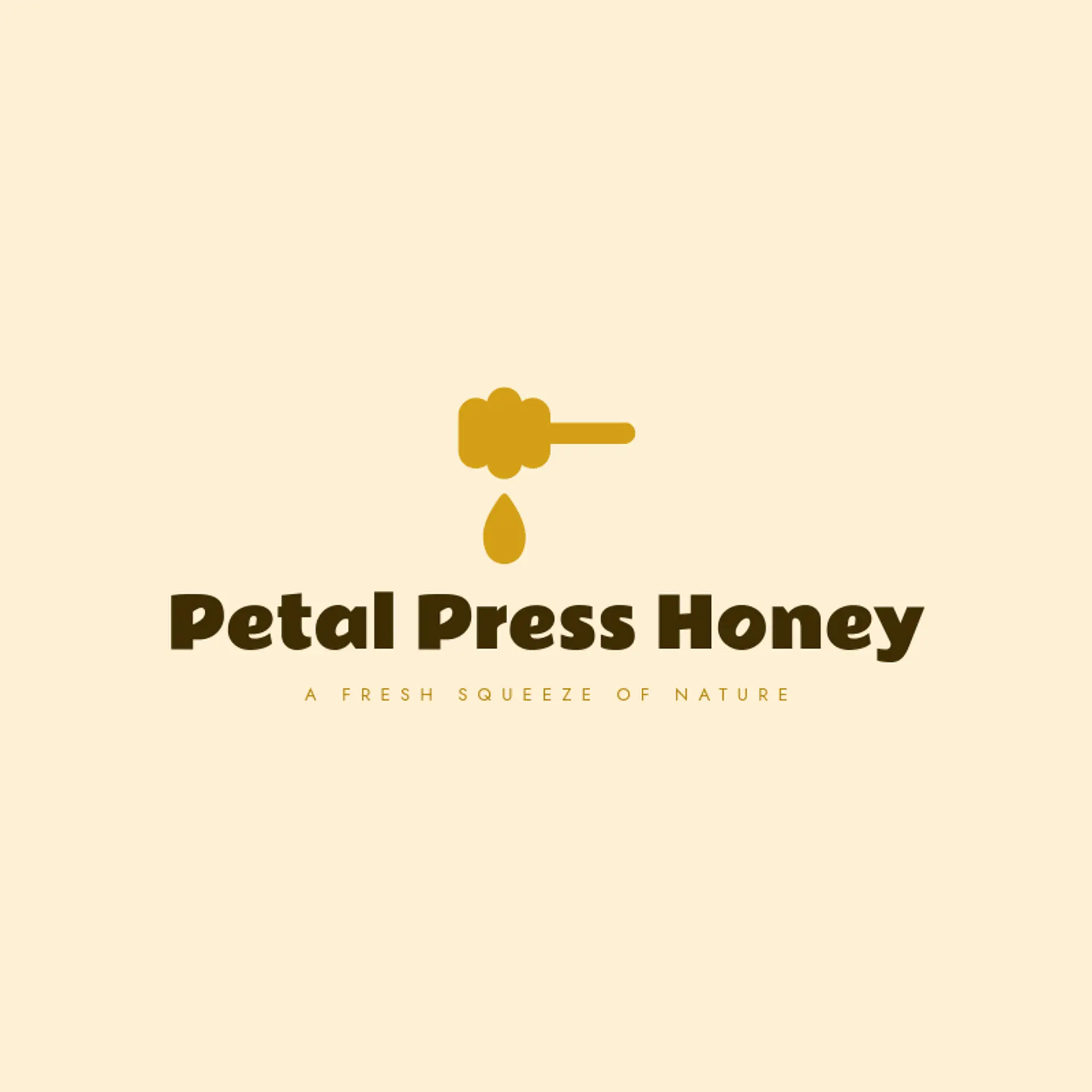 Petal Press Honey logo for nectar