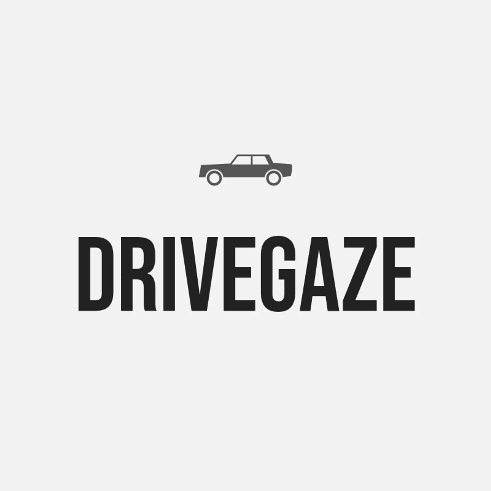 DriveGaze logo for car photography