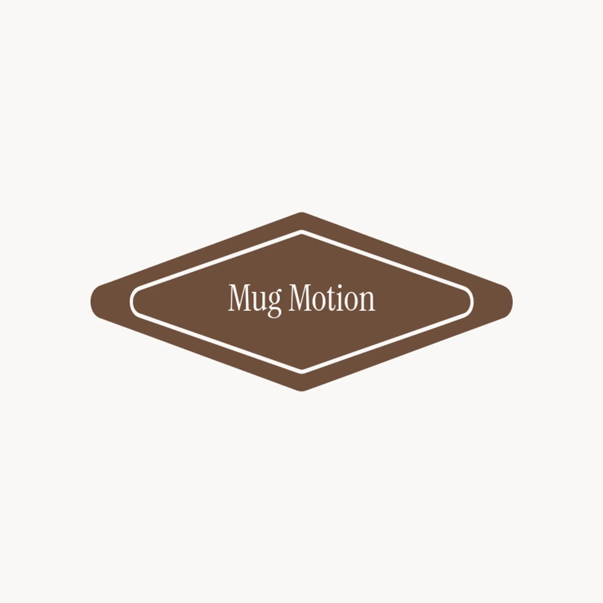 Mug Motion logo for cafe