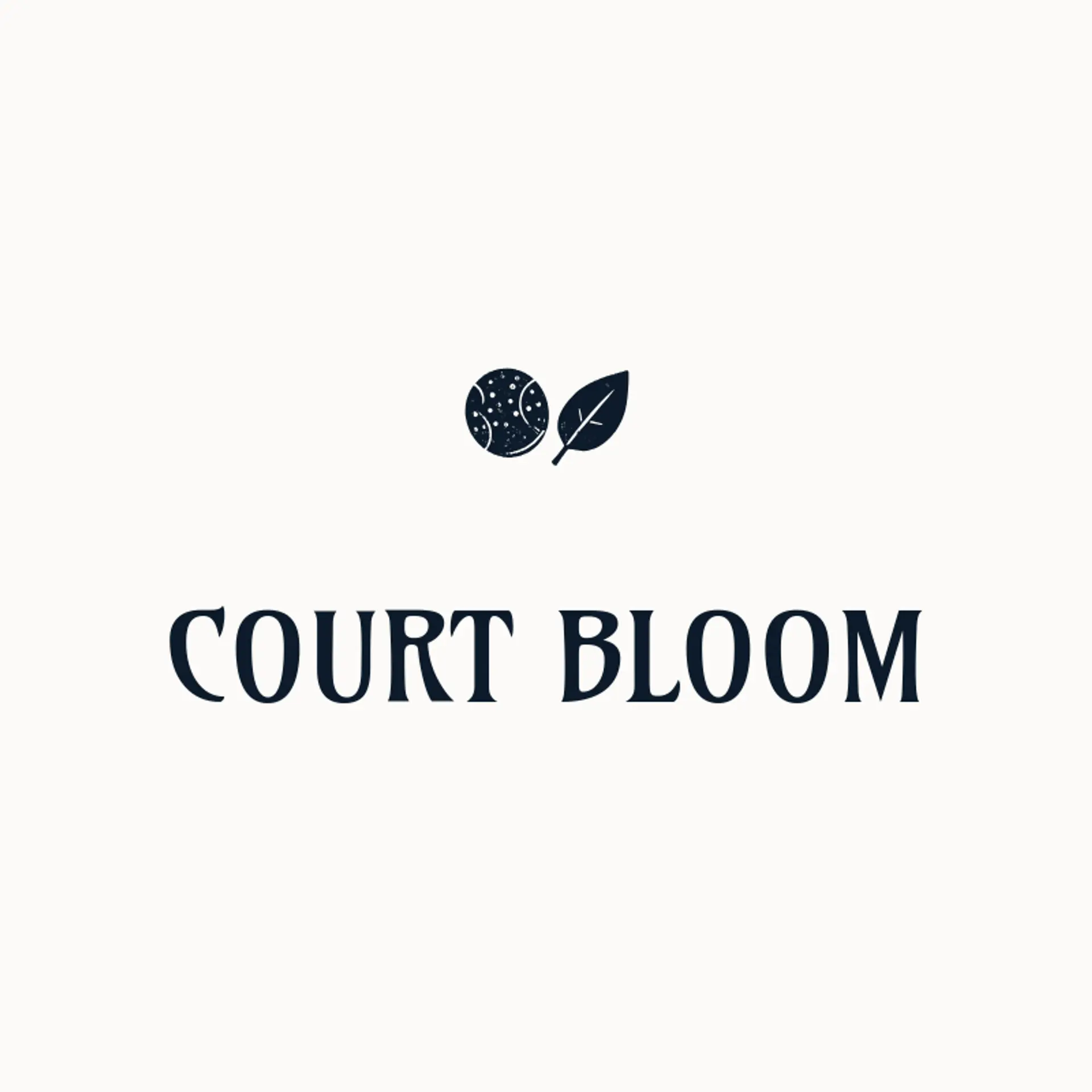 Court Bloom logo for pickleball