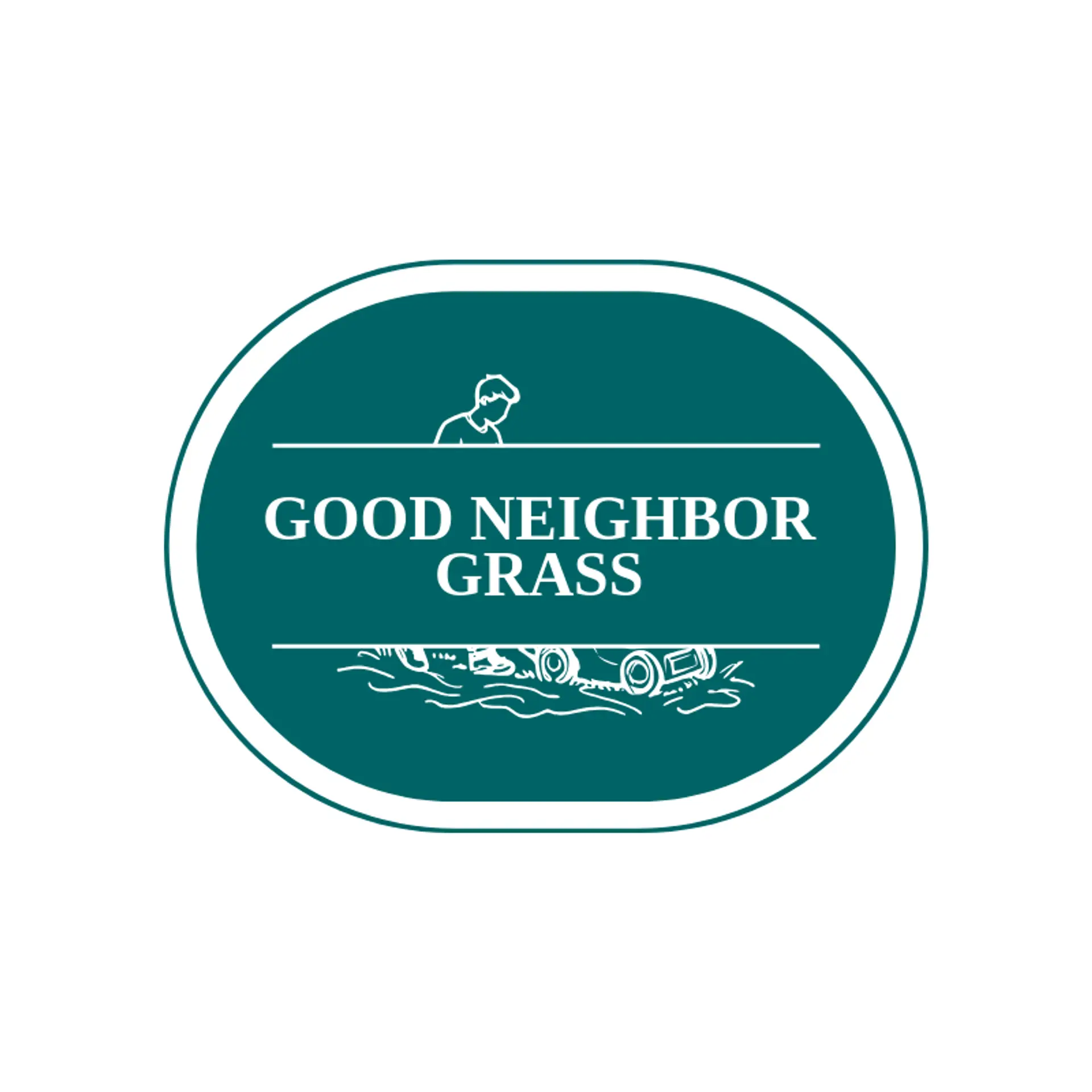 Good Neighbor Grass logo for lawn mowing