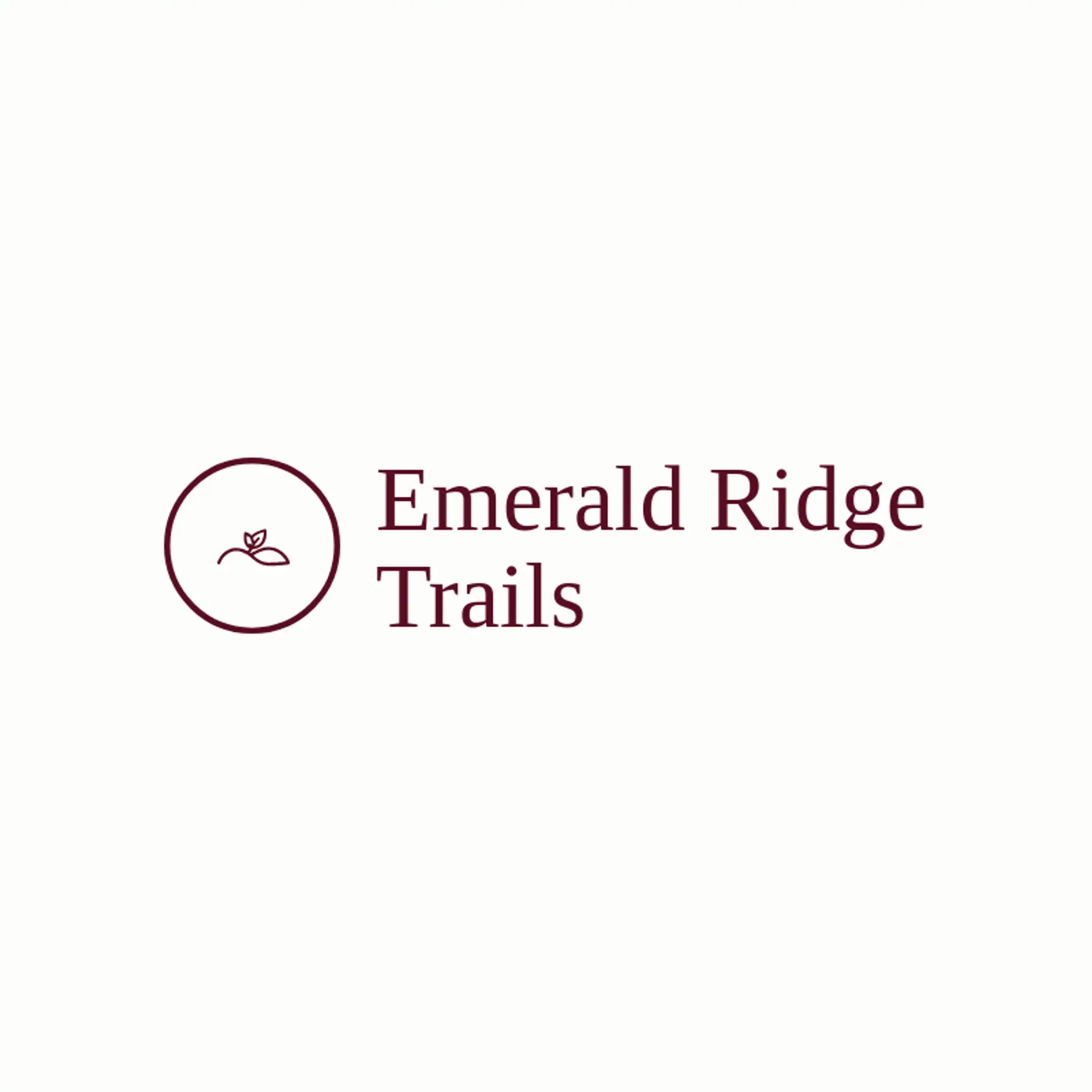 Emerald Ridge Trails logo for irish