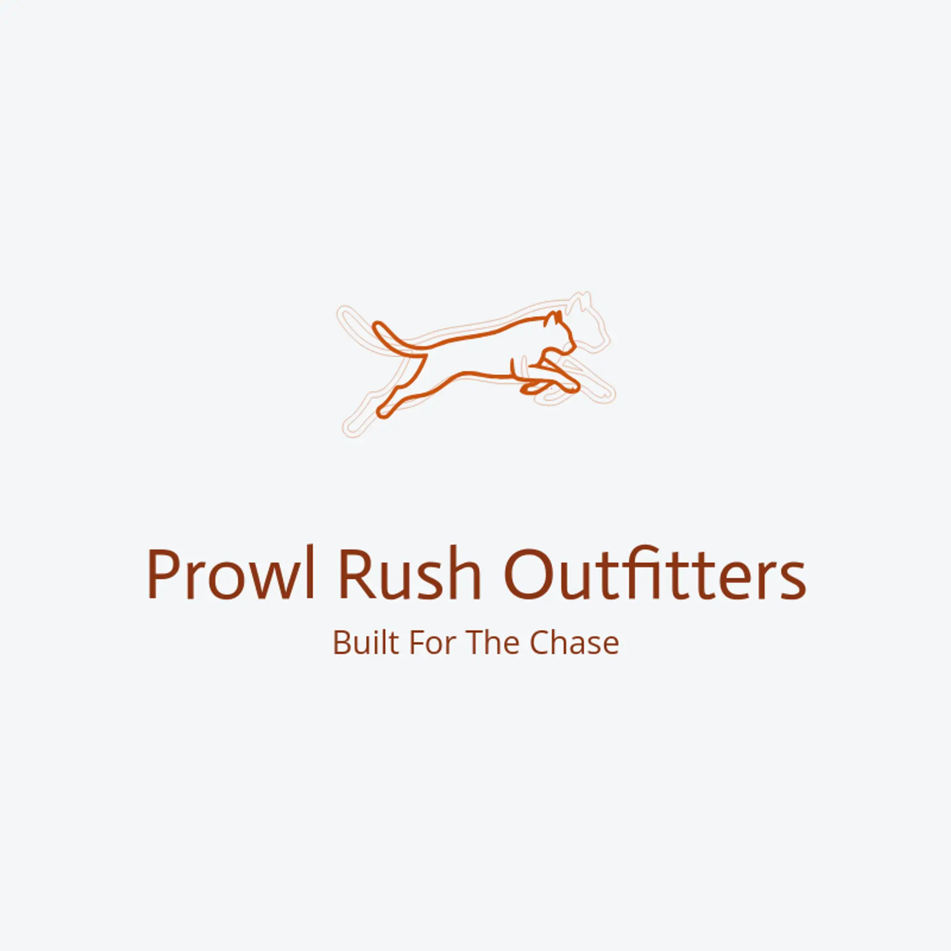 Prowl Rush Outfitters logo for wildcat