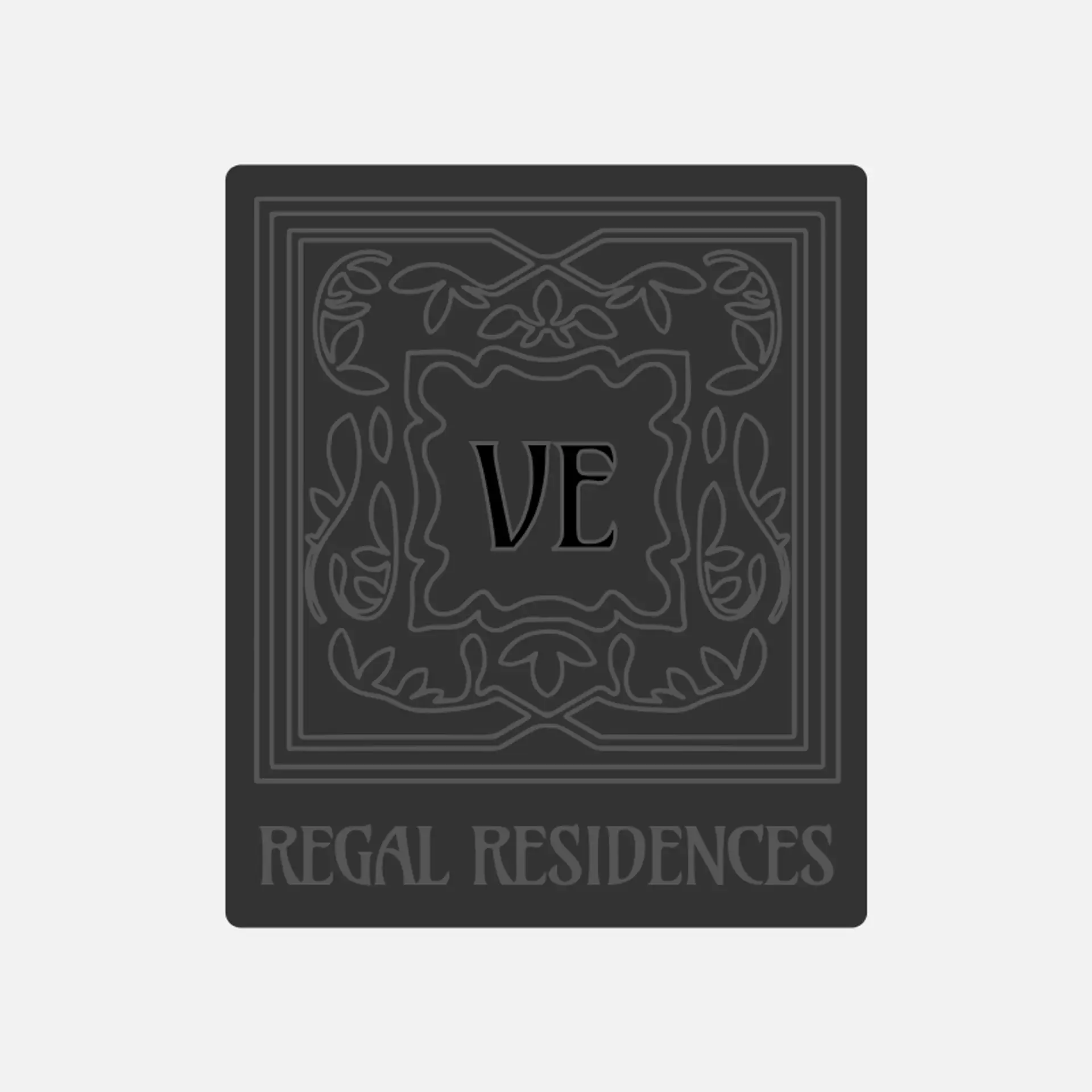 Regal Residences logo for classy real estate
