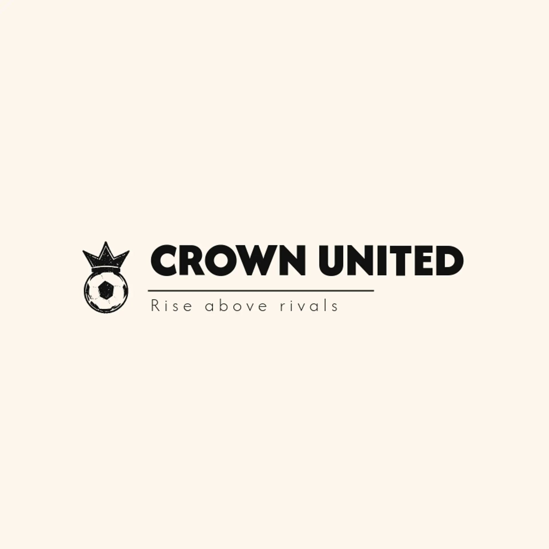Crown United logo for soccer