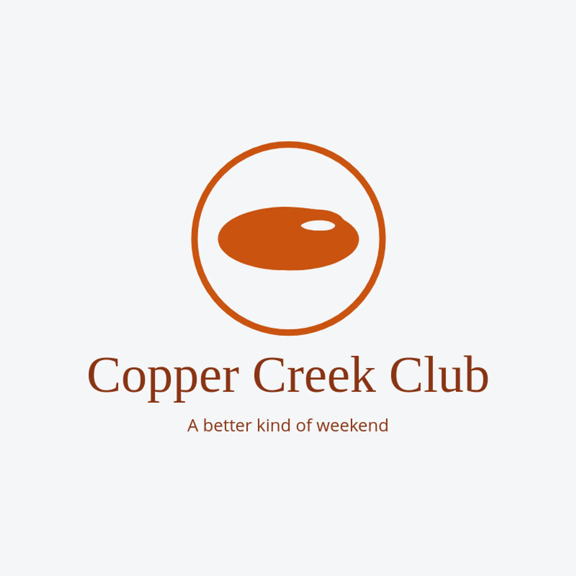Copper Creek Club logo for golf course