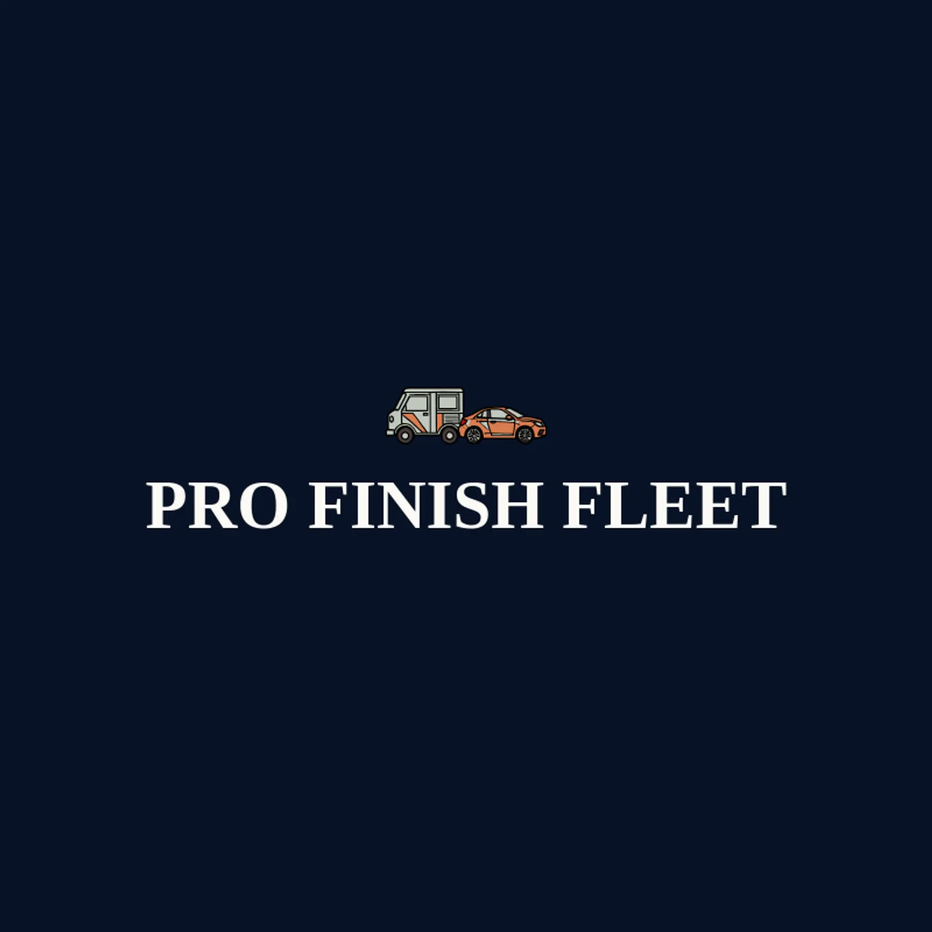 Pro Finish Fleet logo for mobile detailing
