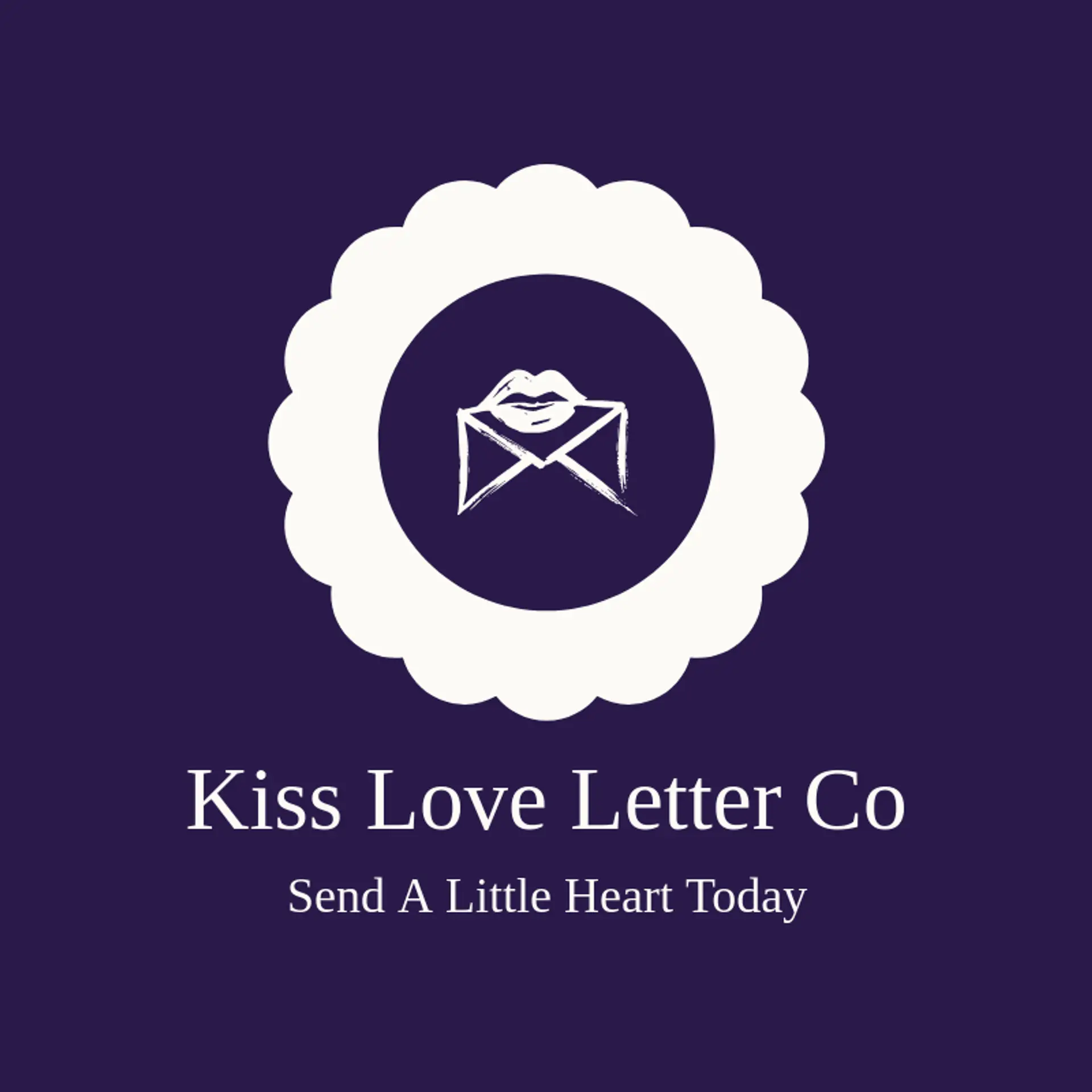 Kiss Love Letter Co logo for kiss