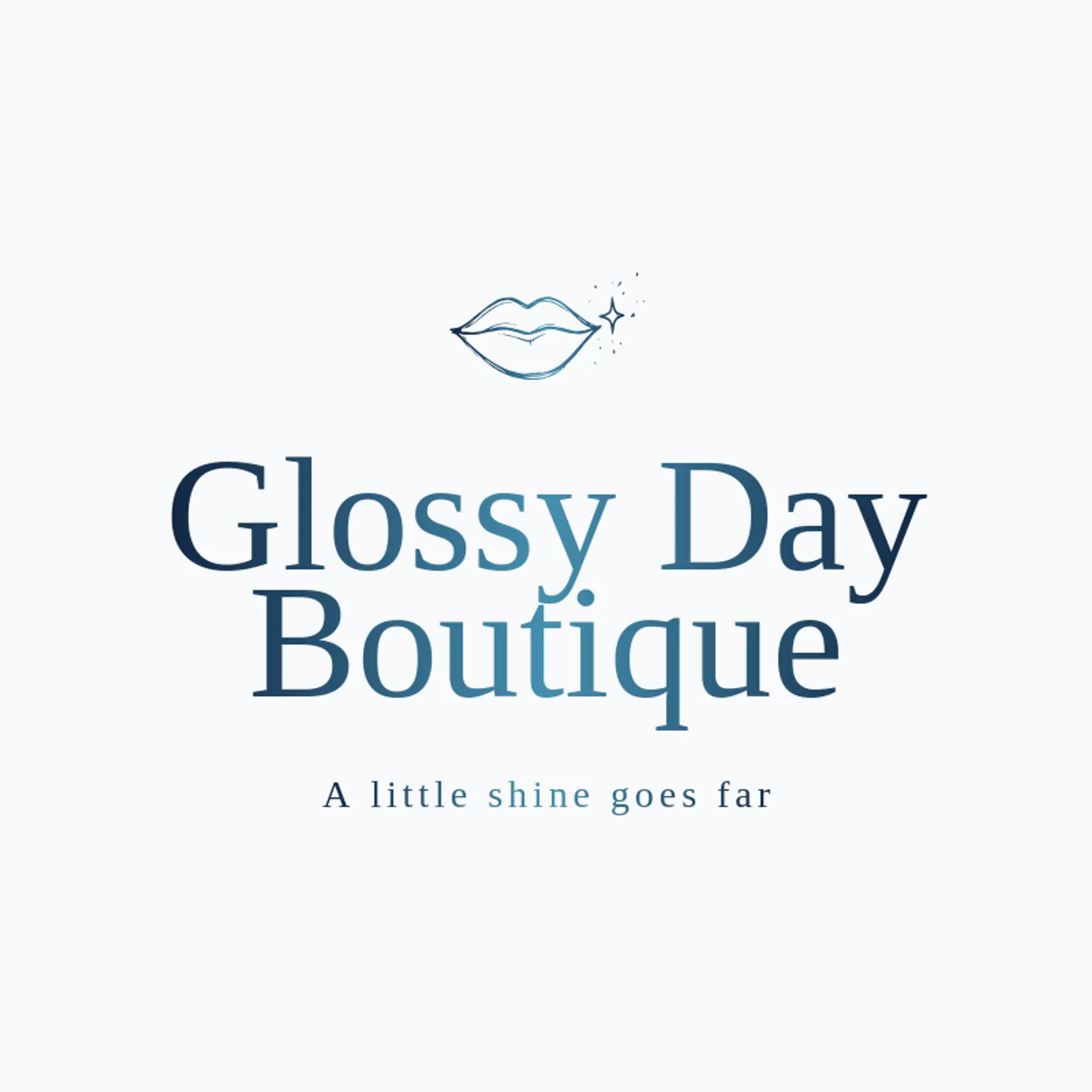 Glossy Day Boutique logo for lips