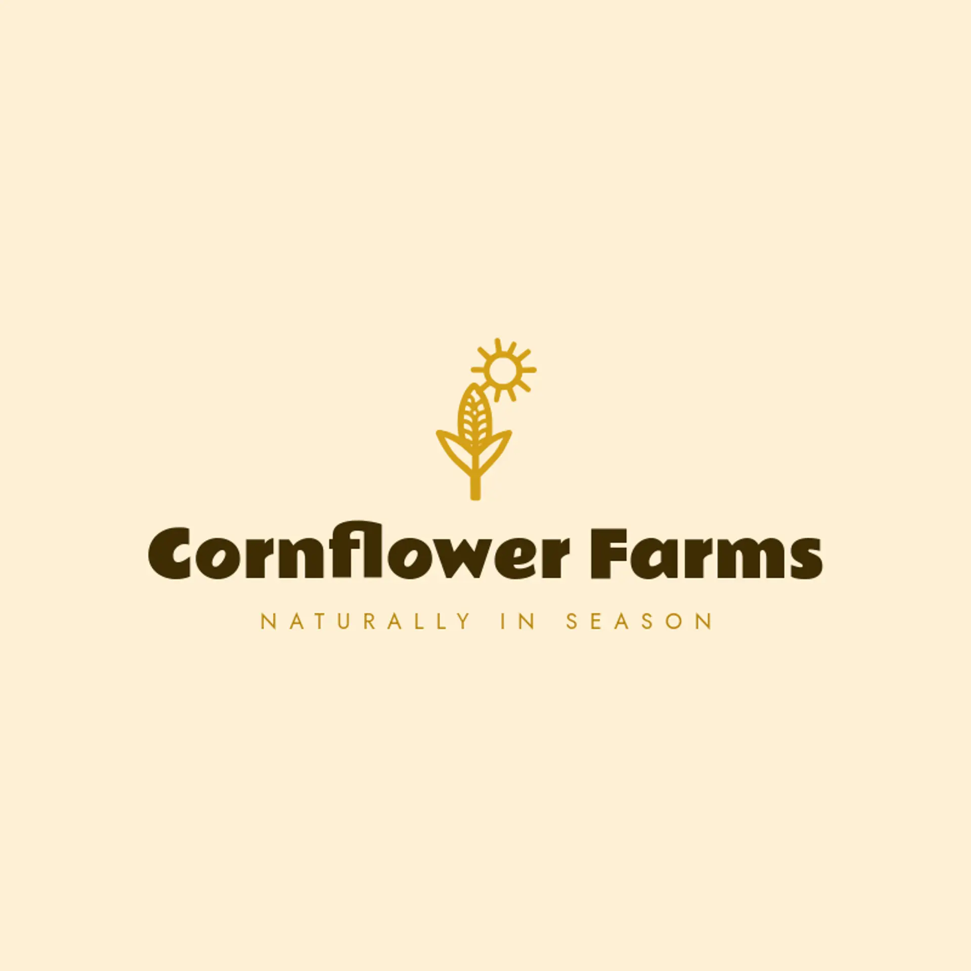 Cornflower Farms logo for farm
