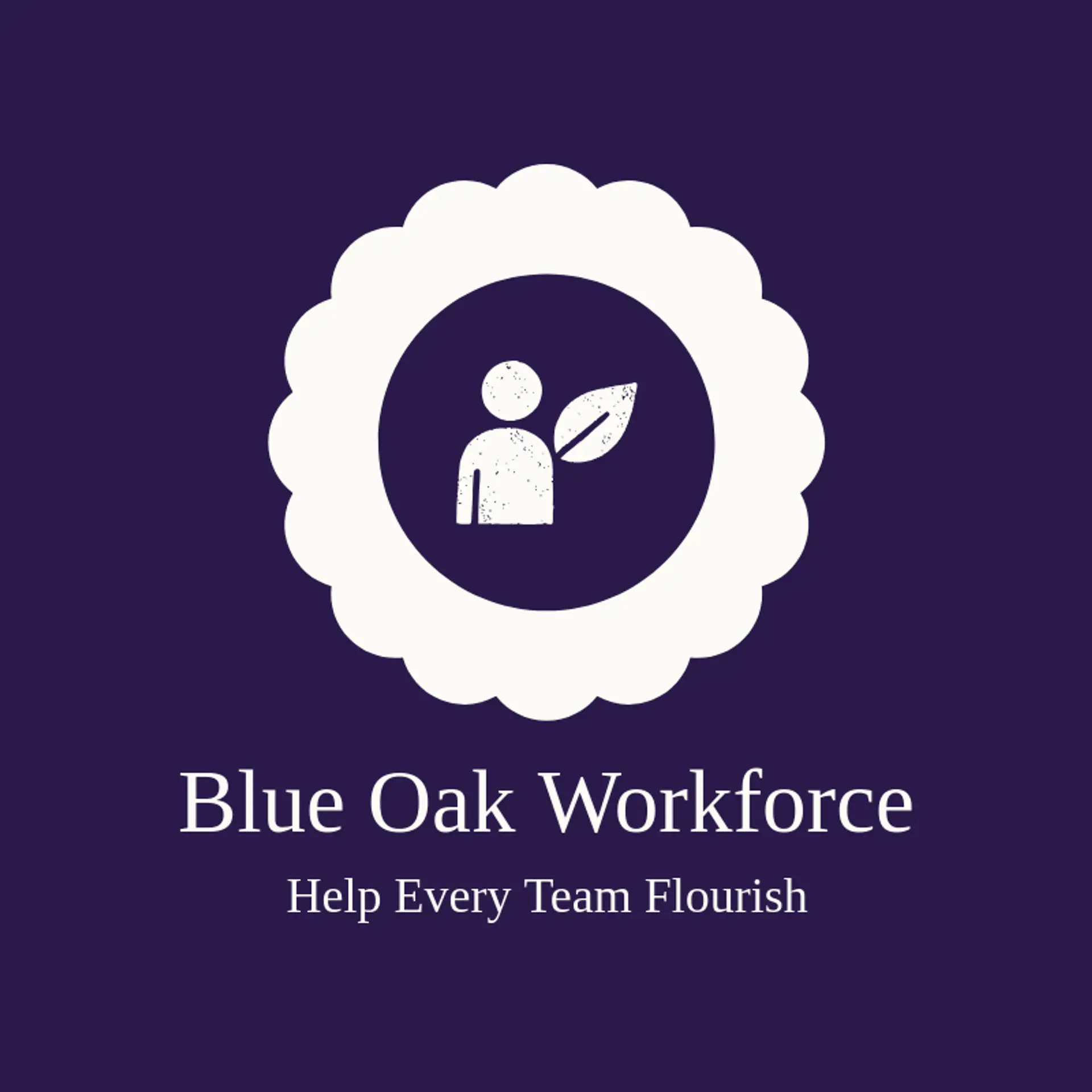 Blue Oak Workforce logo for human resources
