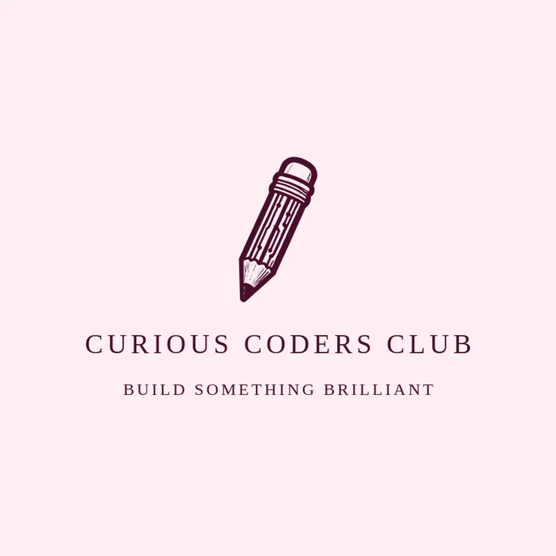 Curious Coders Club logo for nerd