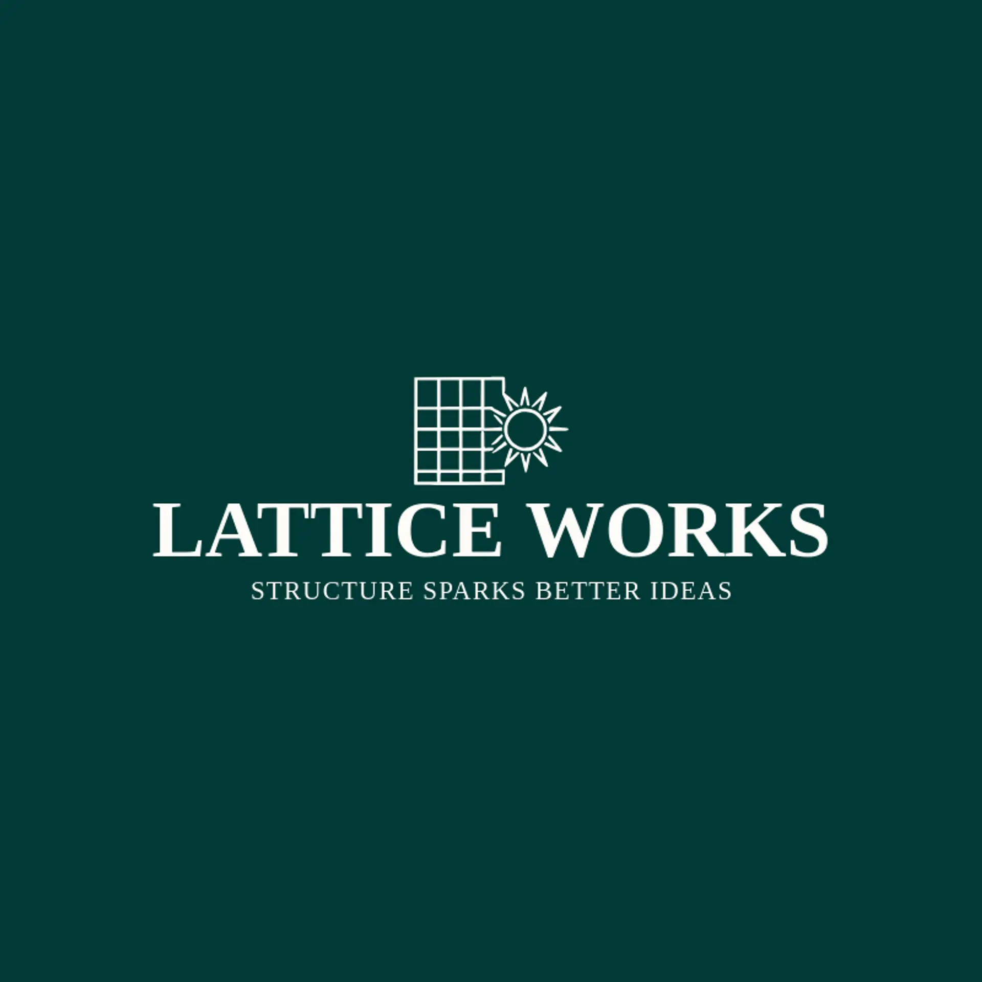 Lattice Works logo for grid