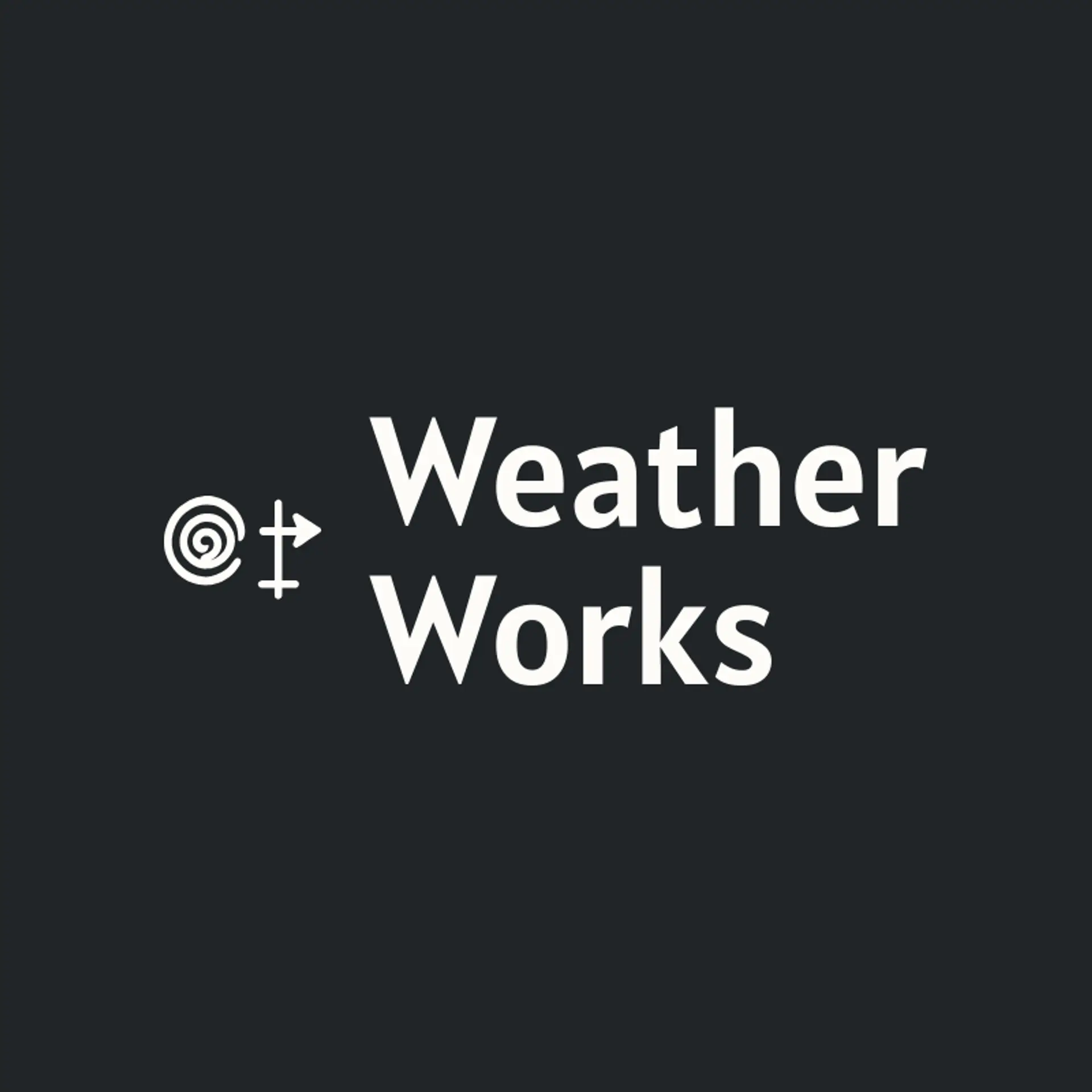 Weather Works logo for hurricane
