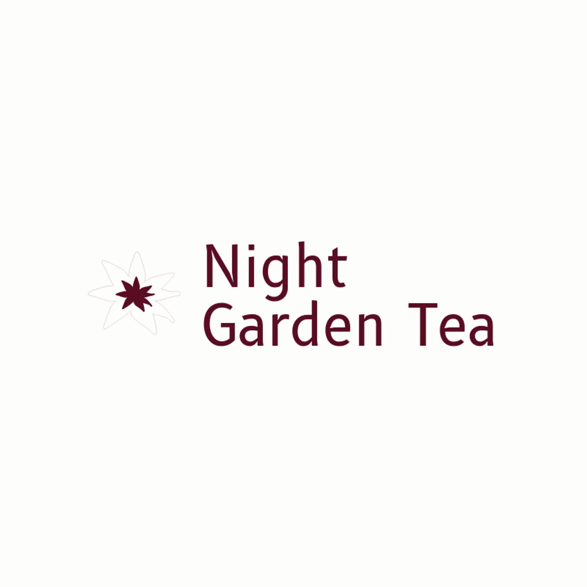 Night Garden Tea logo for tea shop