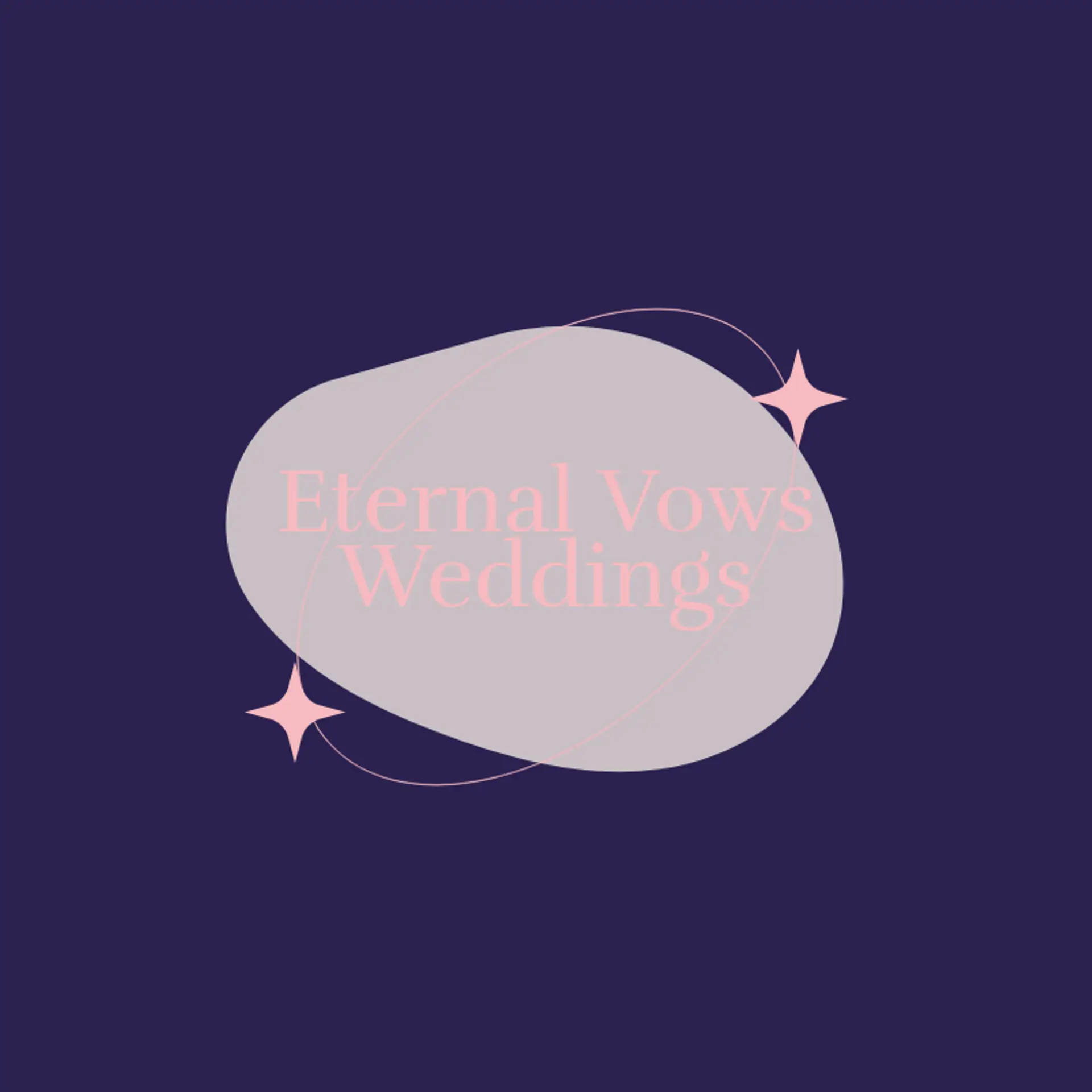 Amour Ever After logo for wedding company