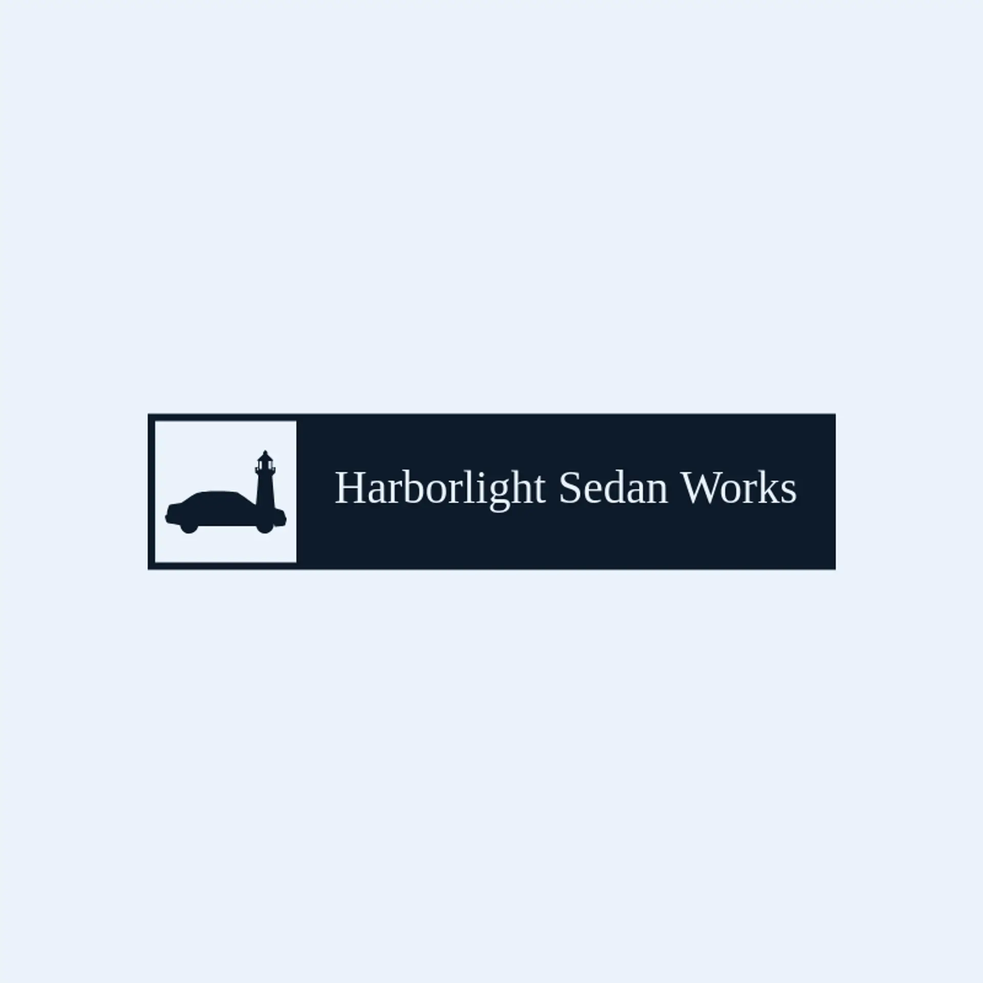 Harborlight Sedan Works logo for sedan
