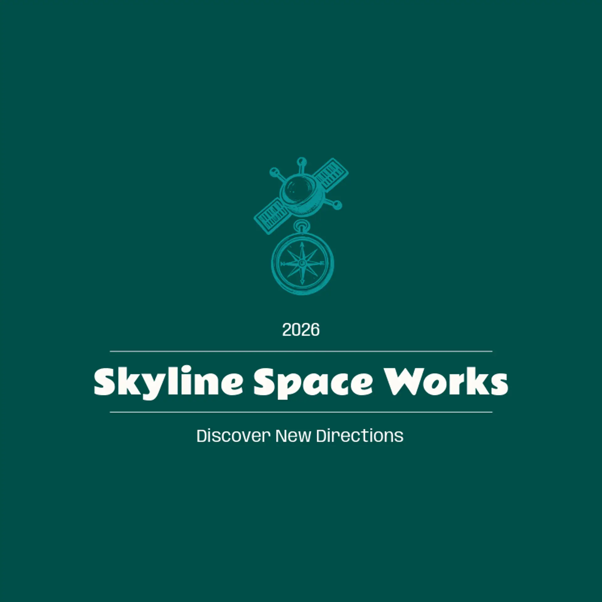 Skyline Space Works logo for robot