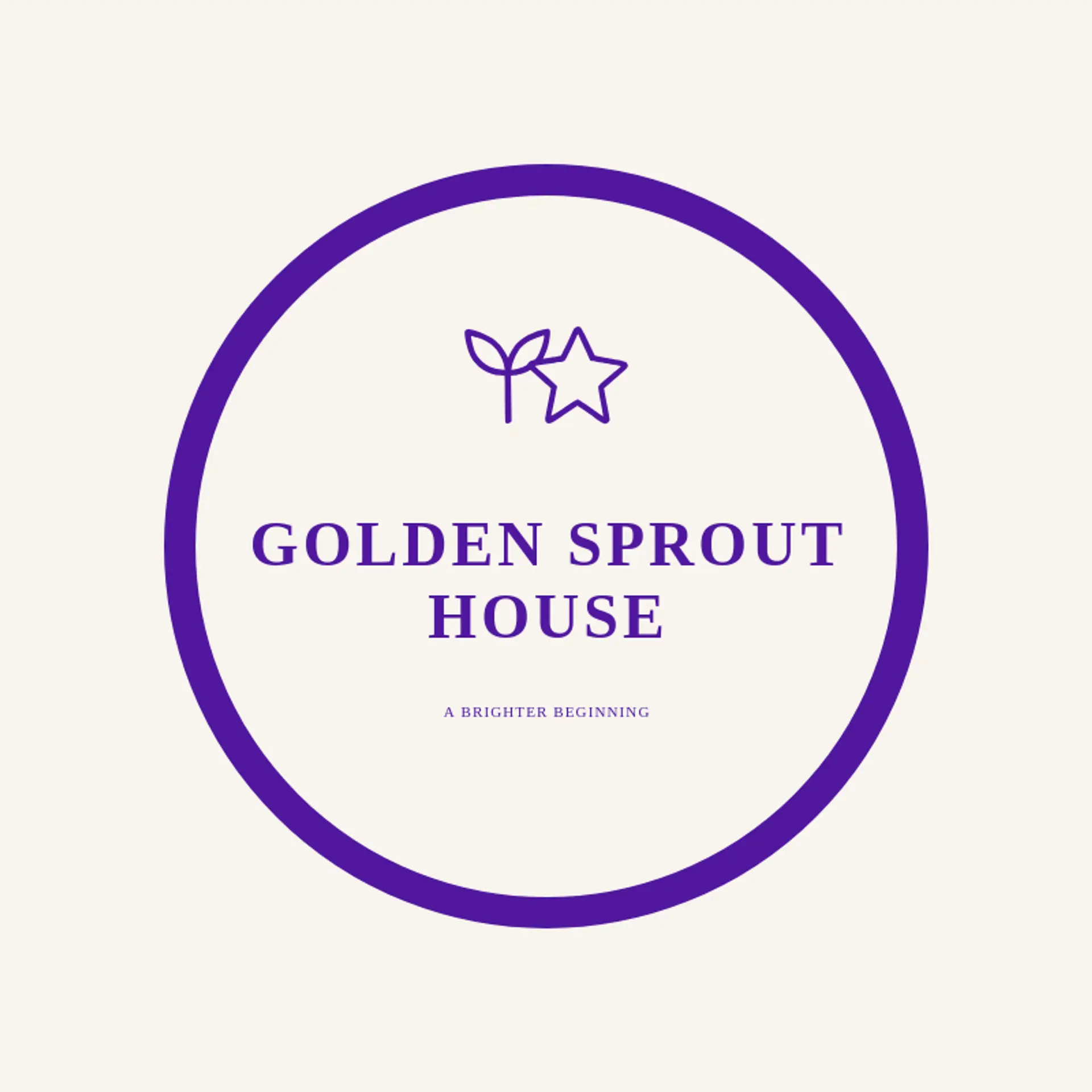 Golden Sprout House logo for fresh