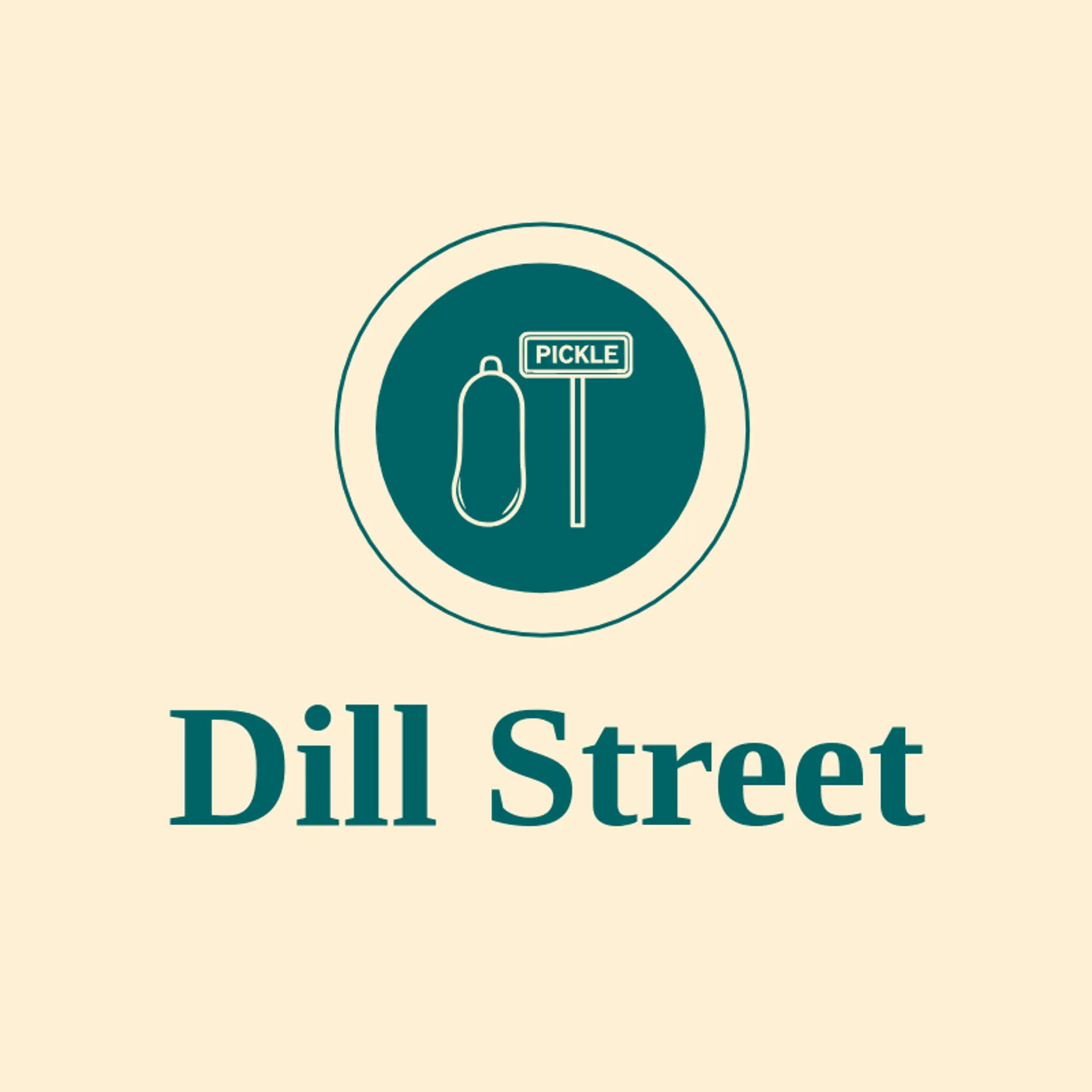 Dill Street logo for pickle