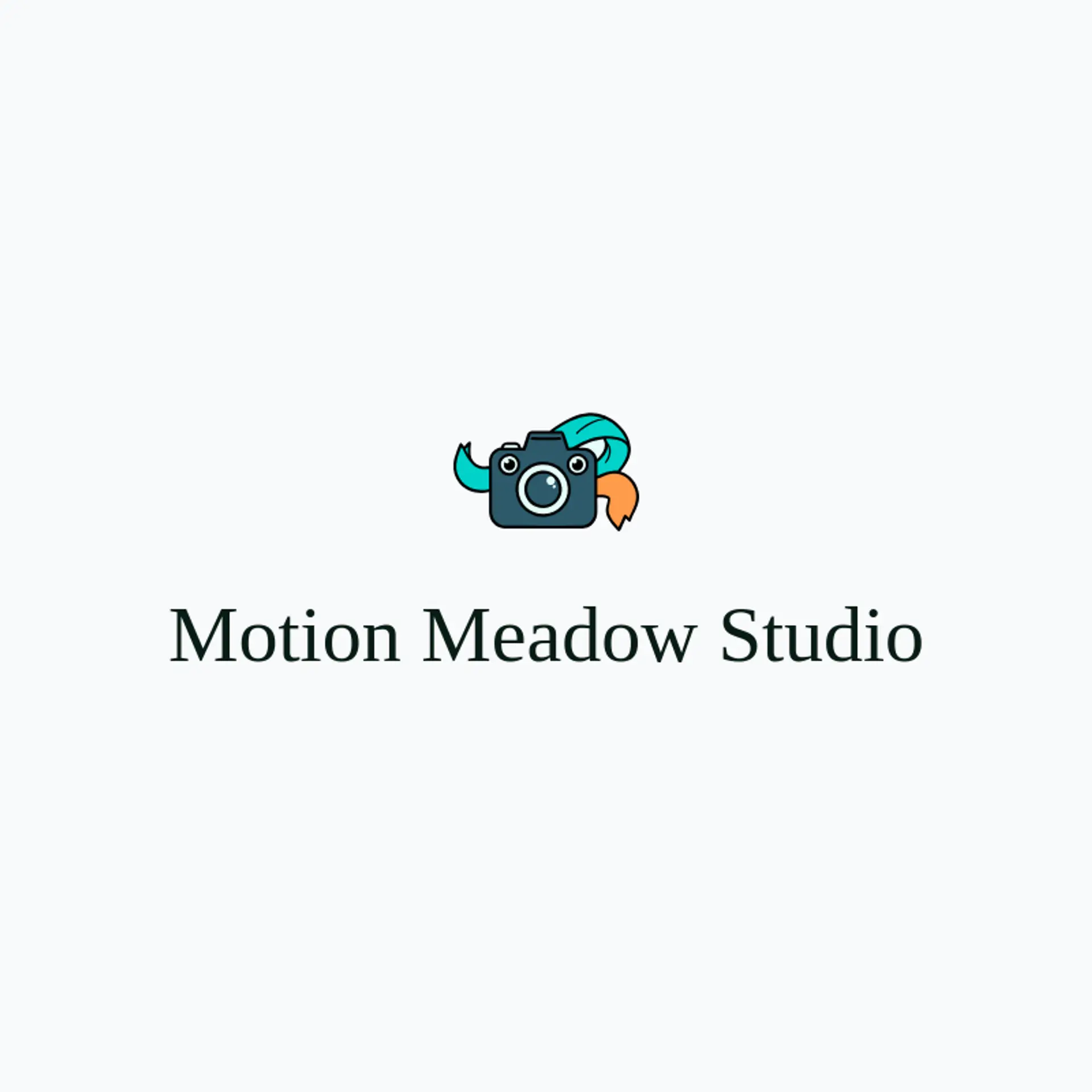 Motion Meadow Studio logo for video camera
