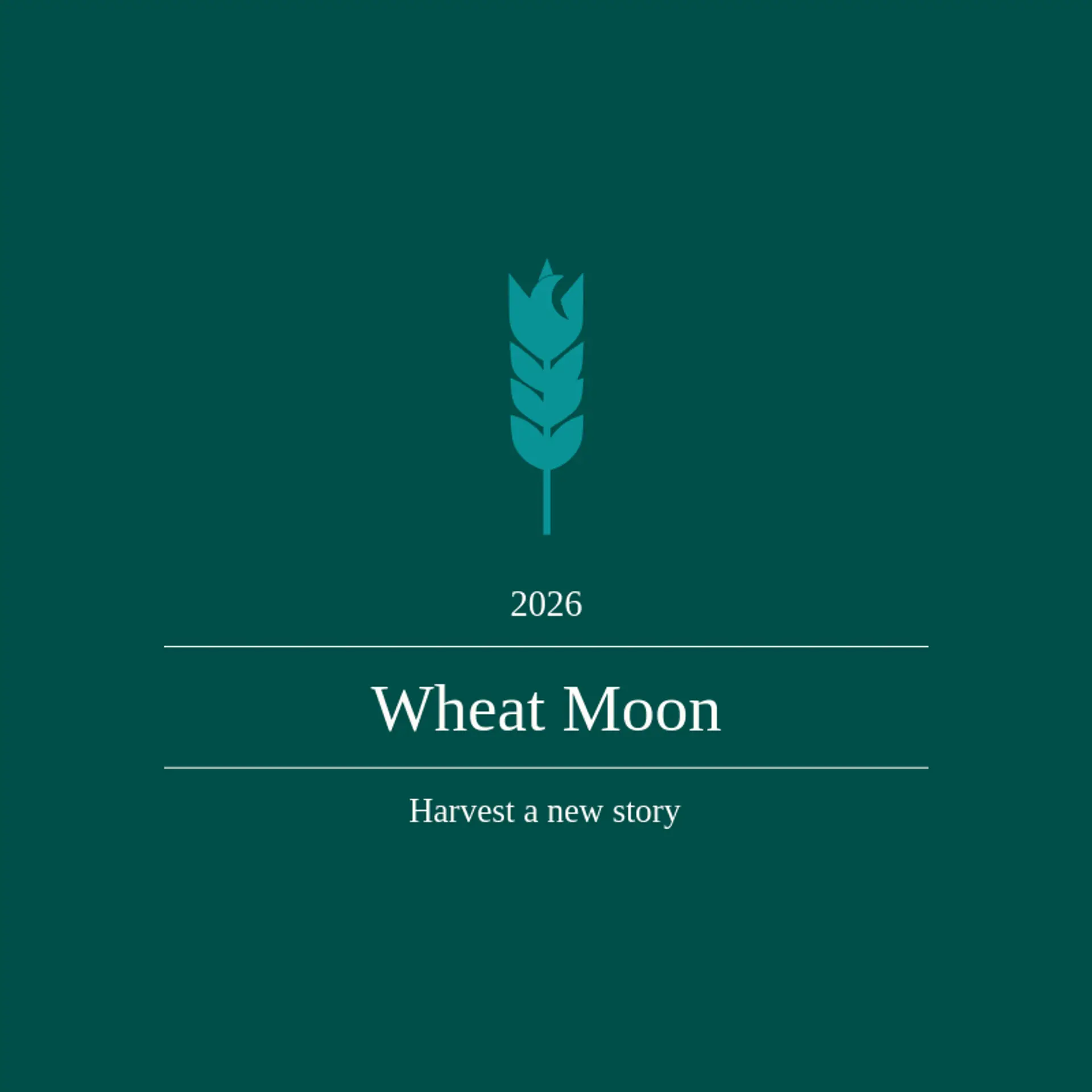 Wheat Moon logo for reaper