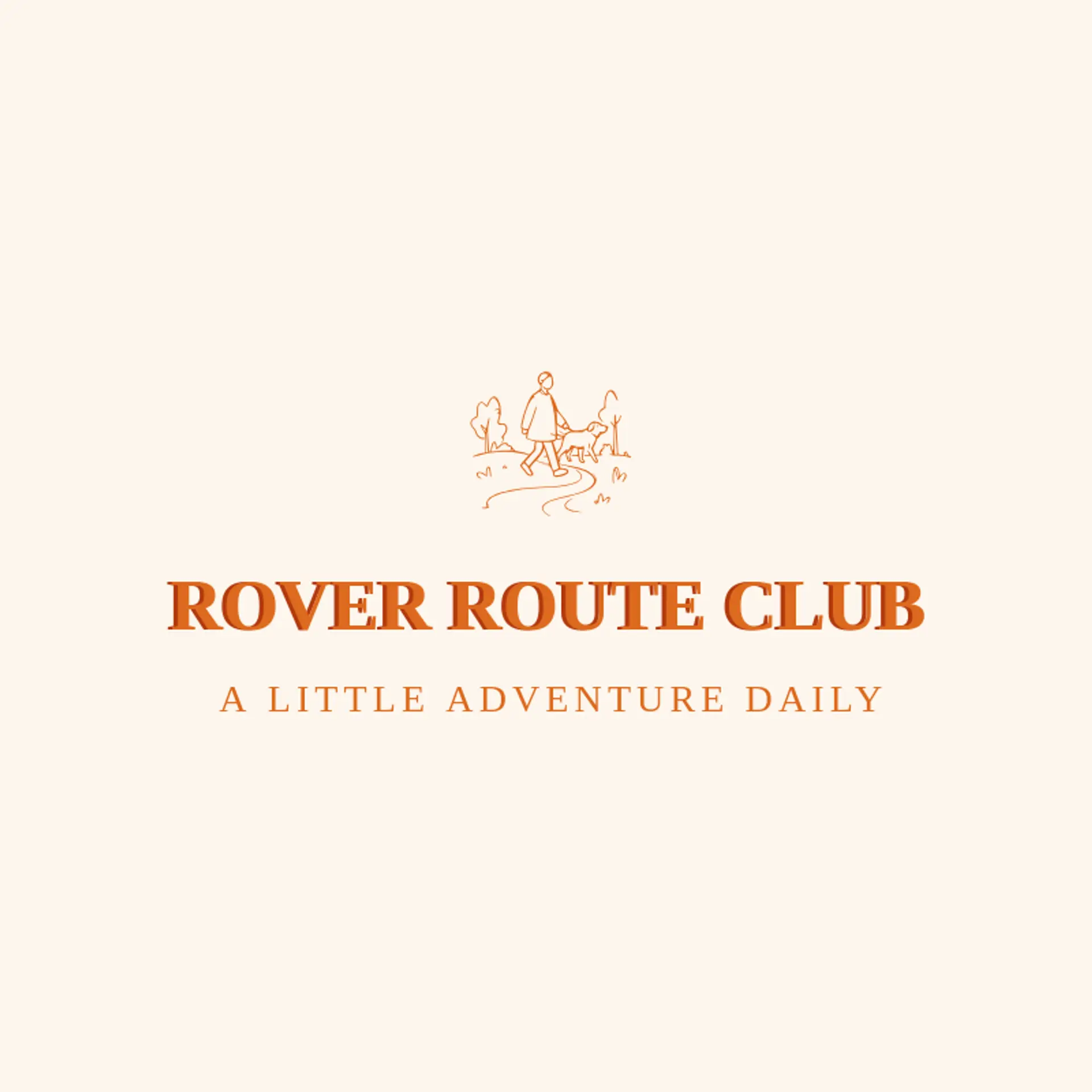 Rover Route Club logo for dog walking
