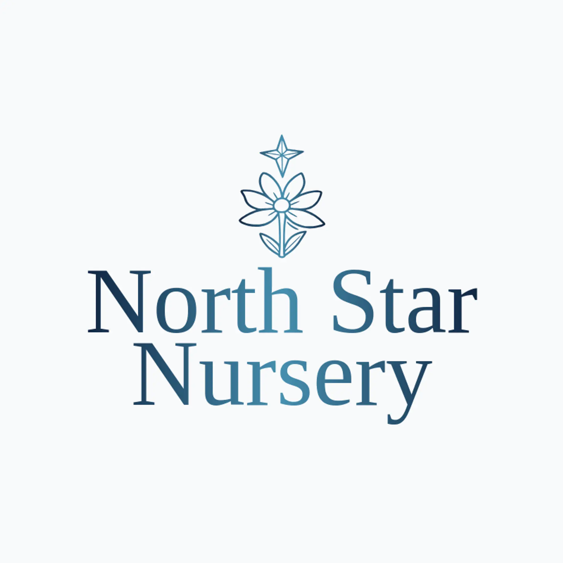 North Star Nursery logo for blossom