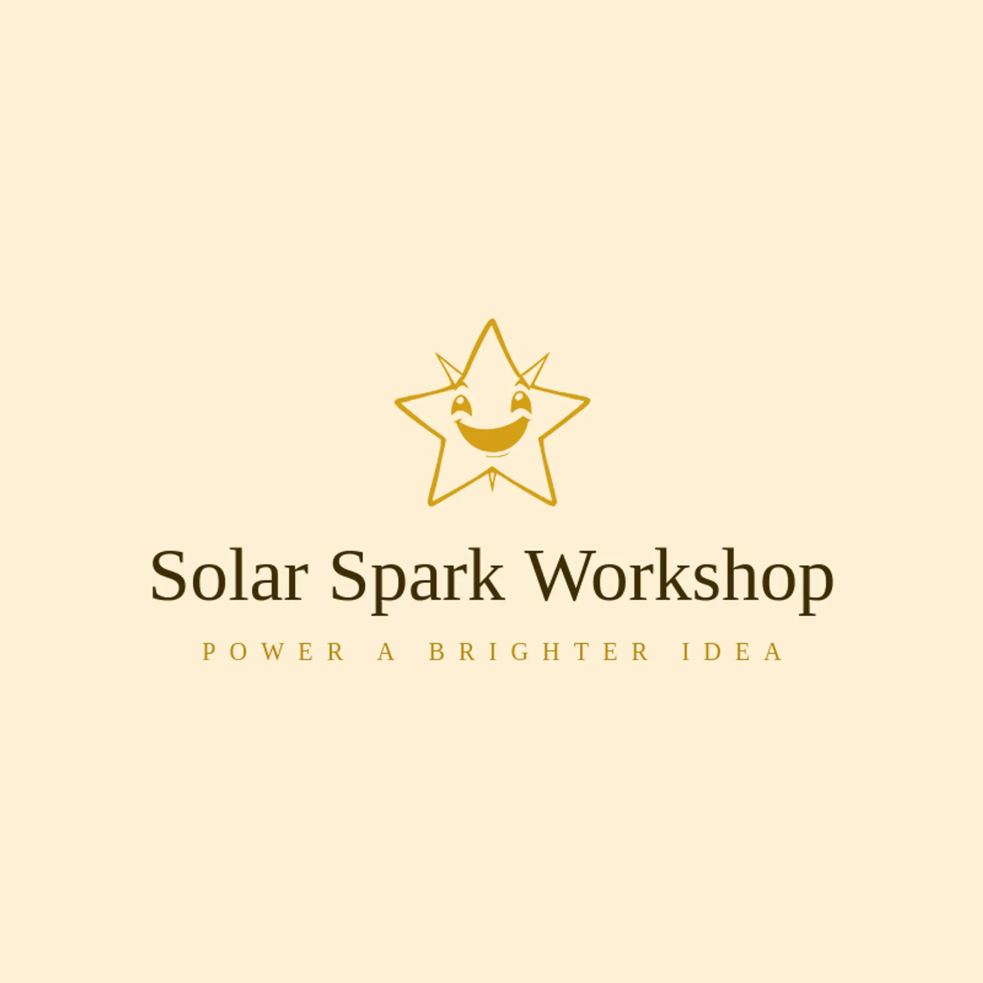 Solar Spark Workshop logo for rays