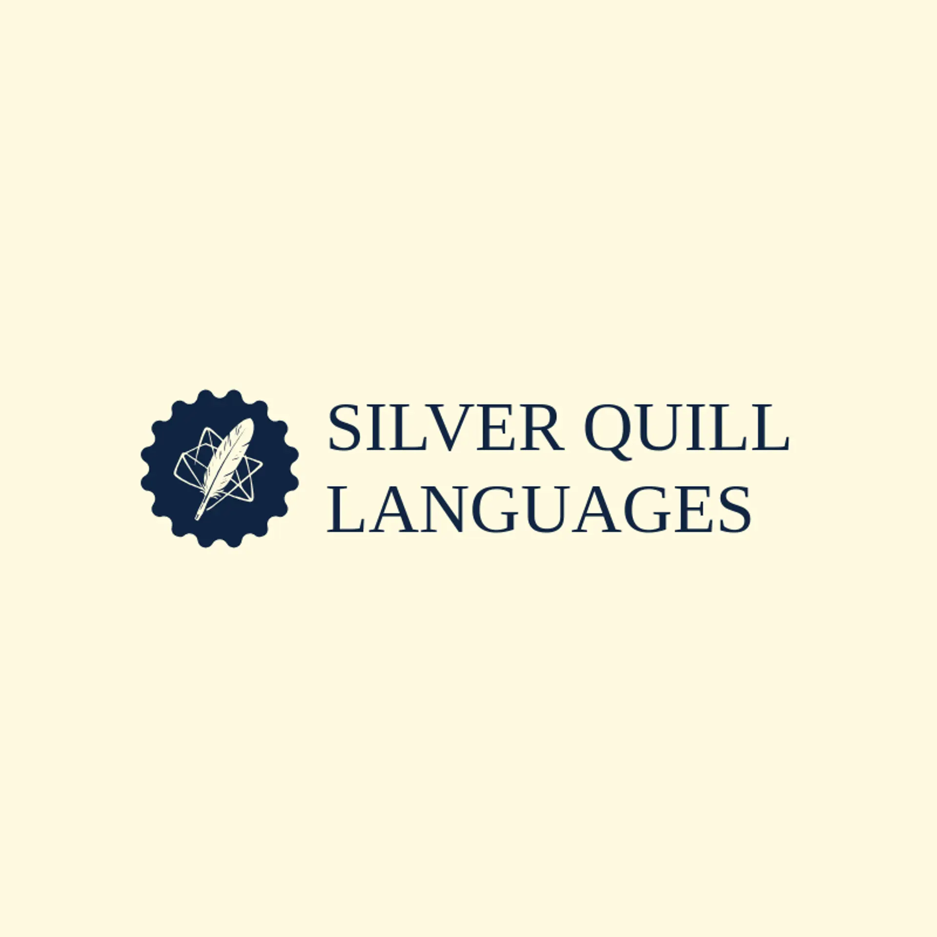 Silver Quill Languages logo for translation
