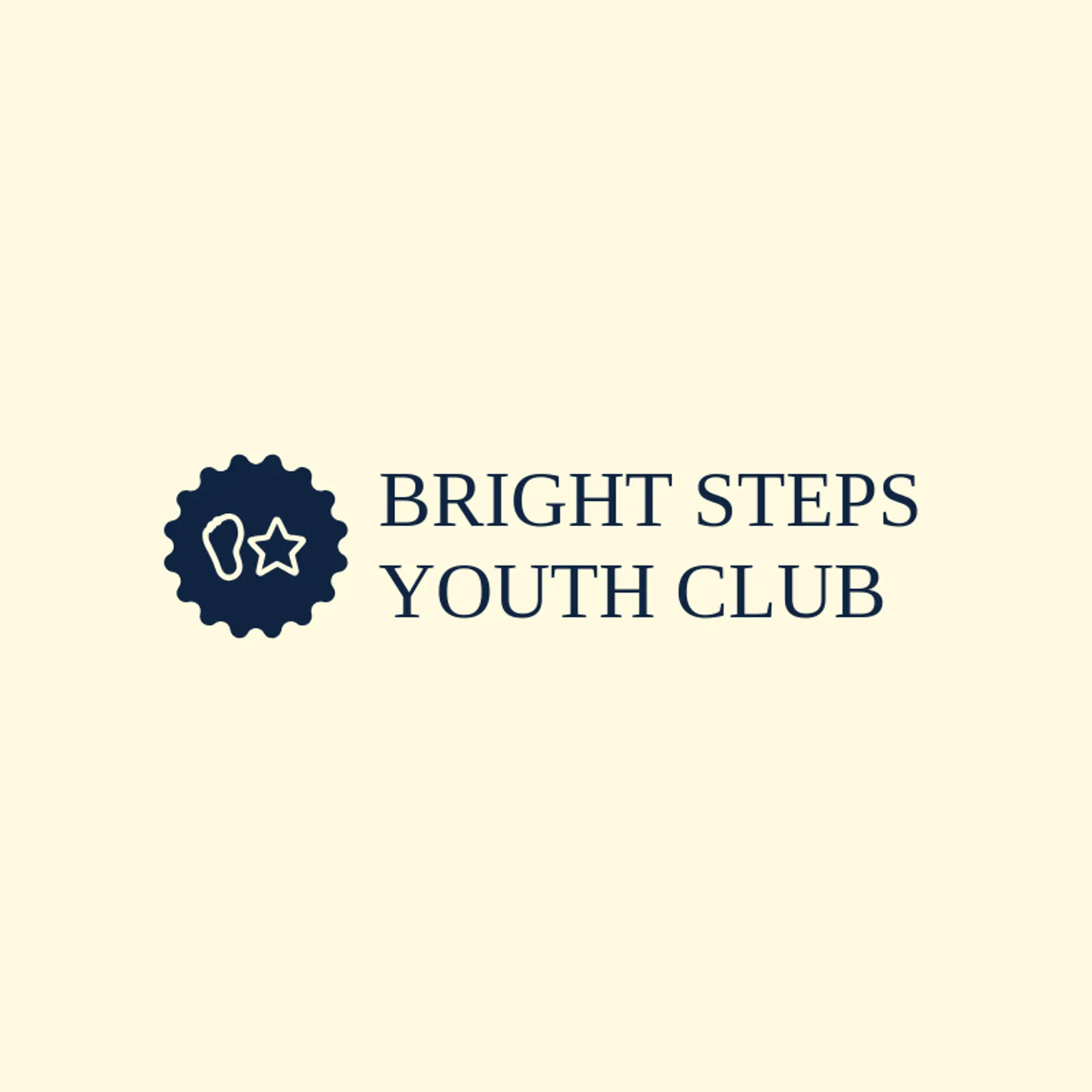 Bright Steps Youth Club logo for youth