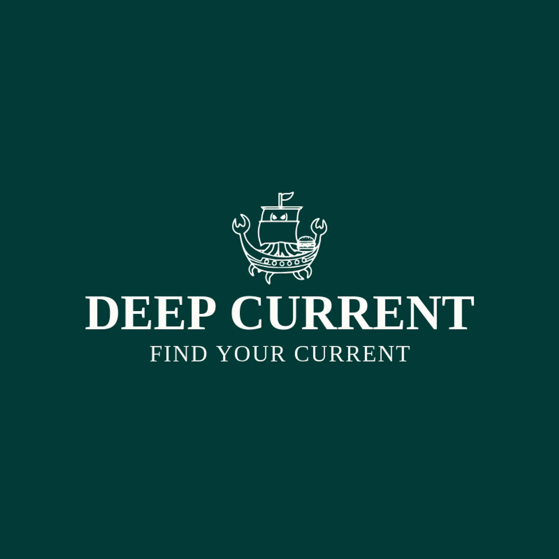 Deep Current logo for kraken