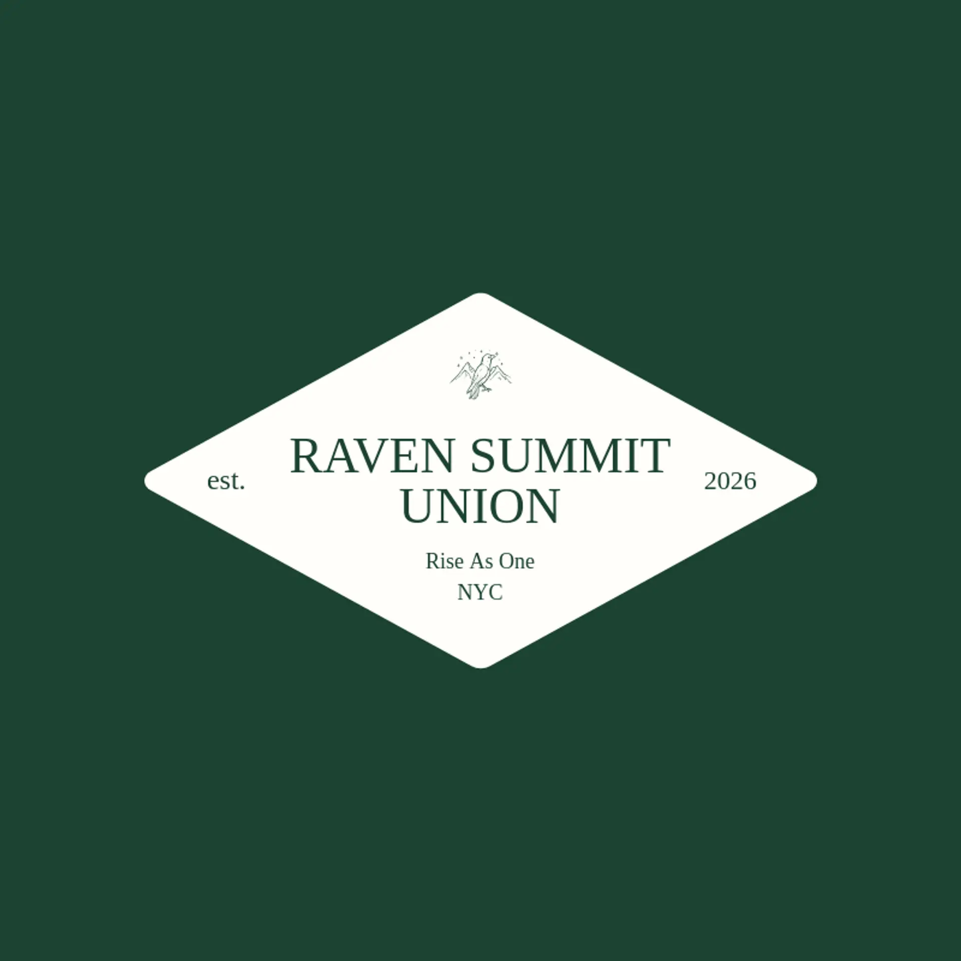 Raven Summit Union logo for raven