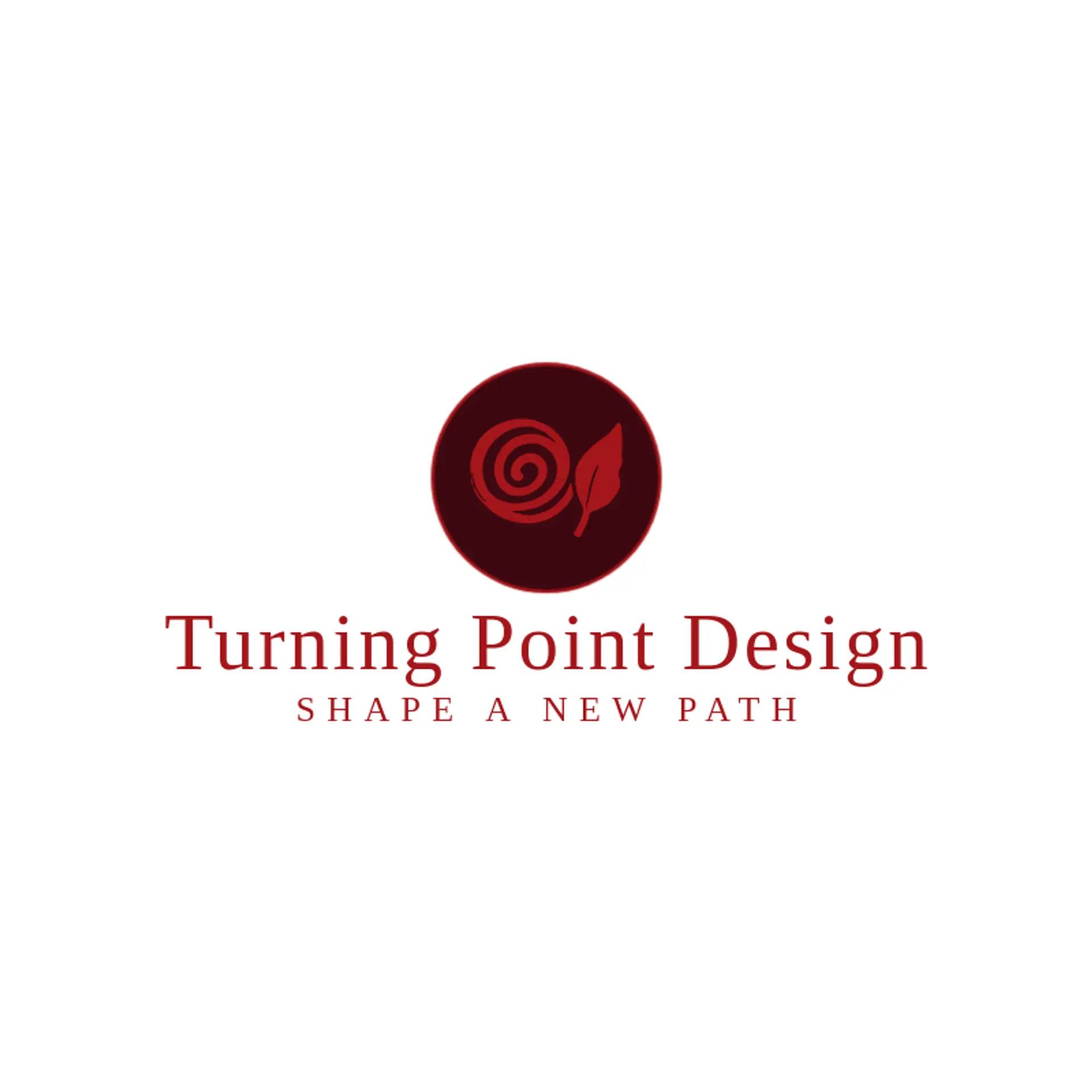 Turning Point Design logo for spiral