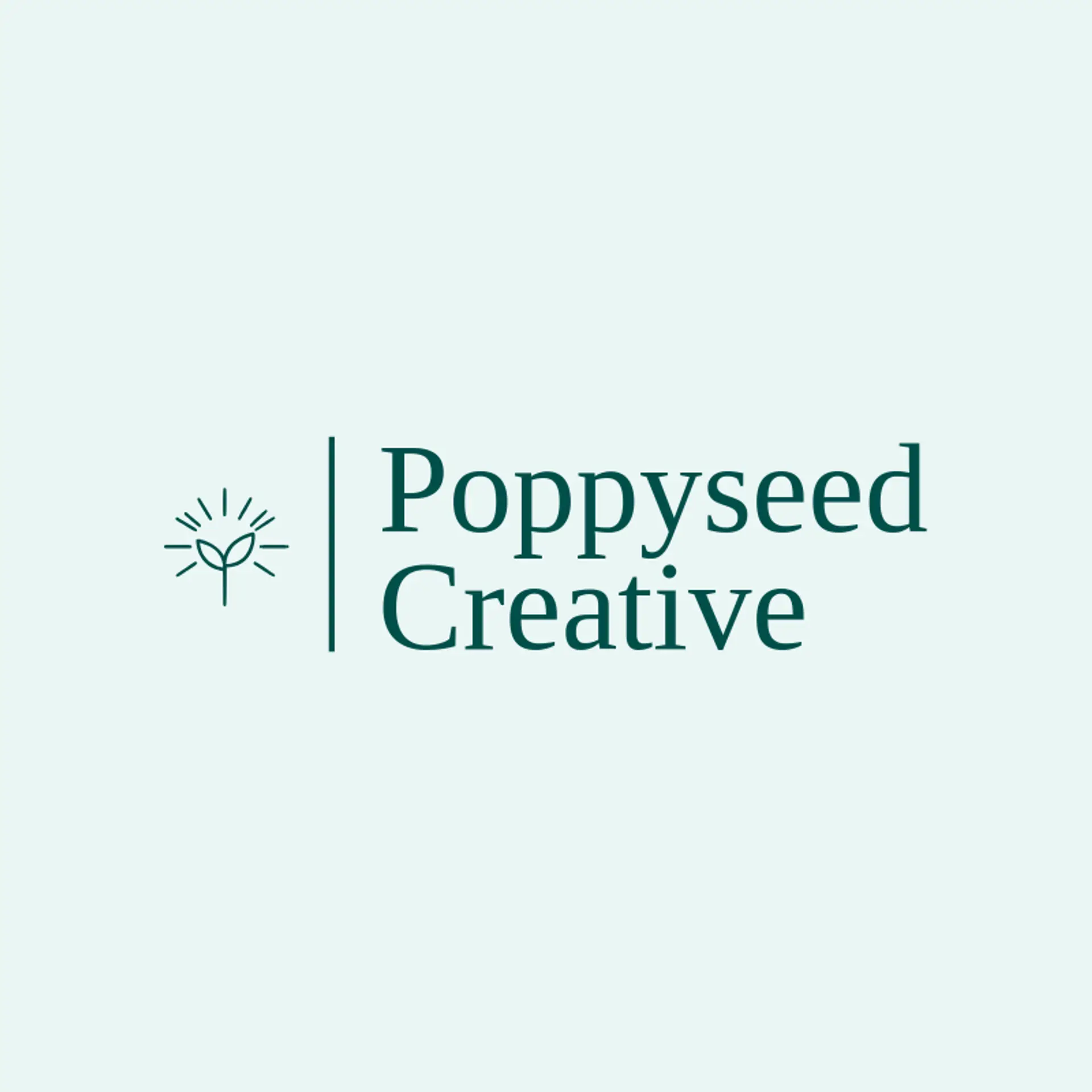 Poppyseed Creative logo for advertising